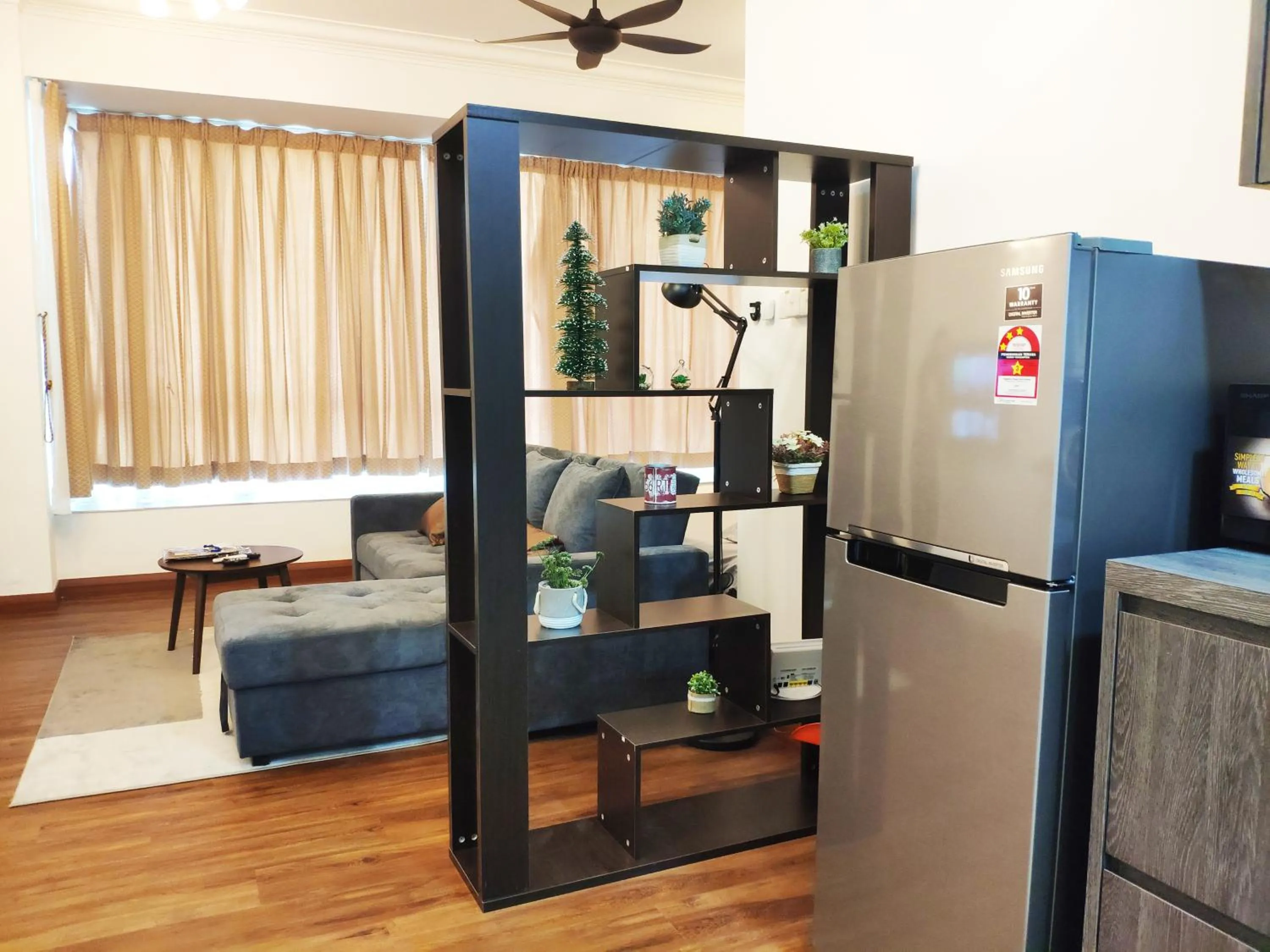 Kitchen or kitchenette in Parkview KLCC by Salaam Suites, 4 pax