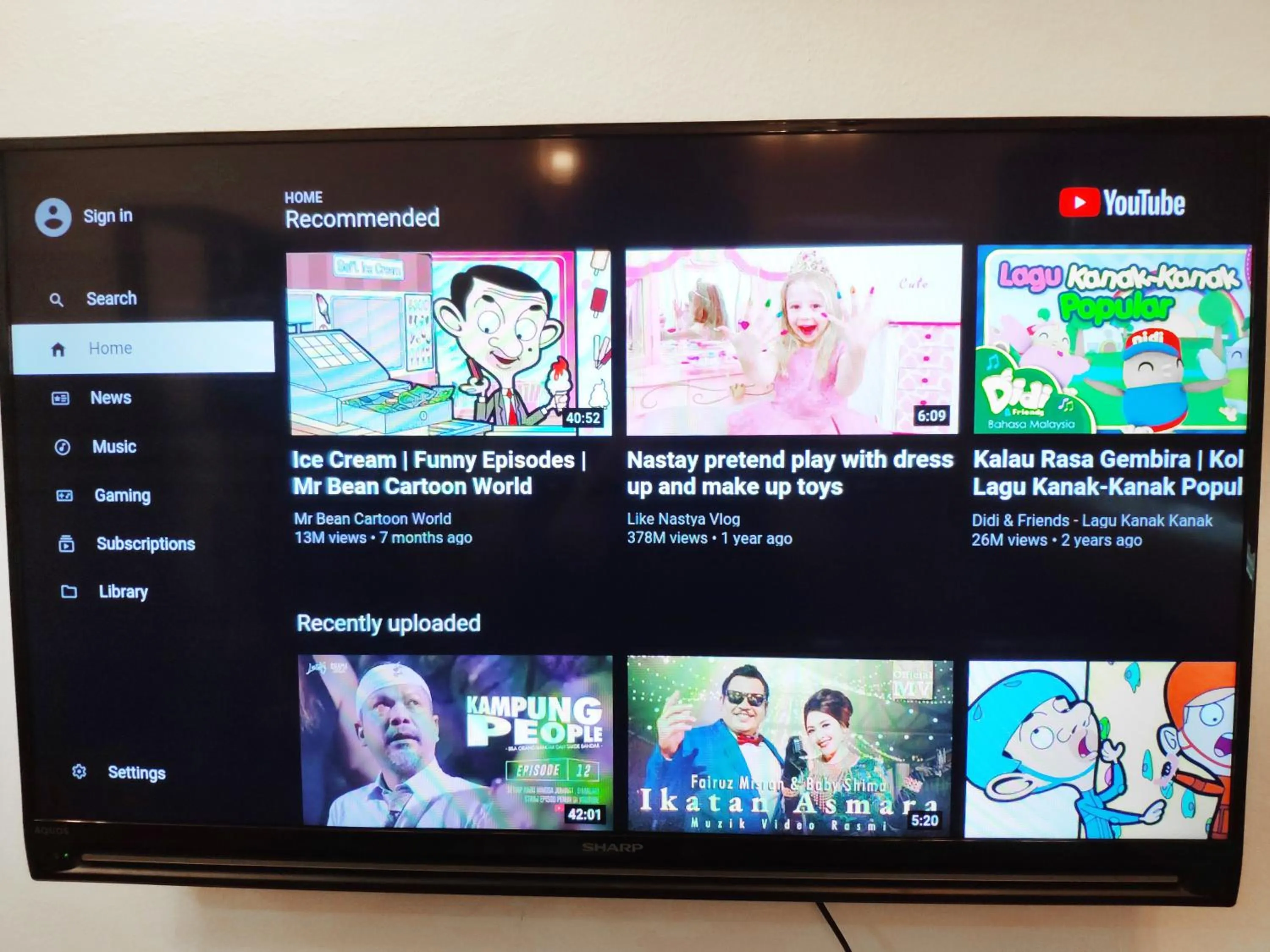 TV and multimedia in Parkview KLCC by Salaam Suites, 4 pax