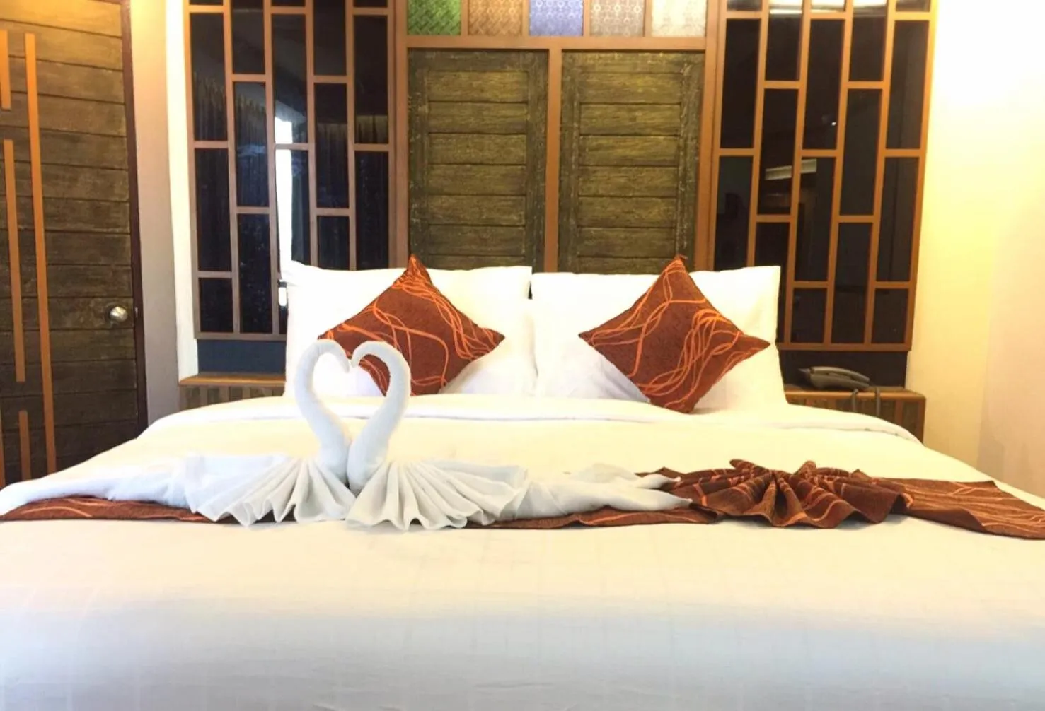 Bed in PS Thungsao Hotel