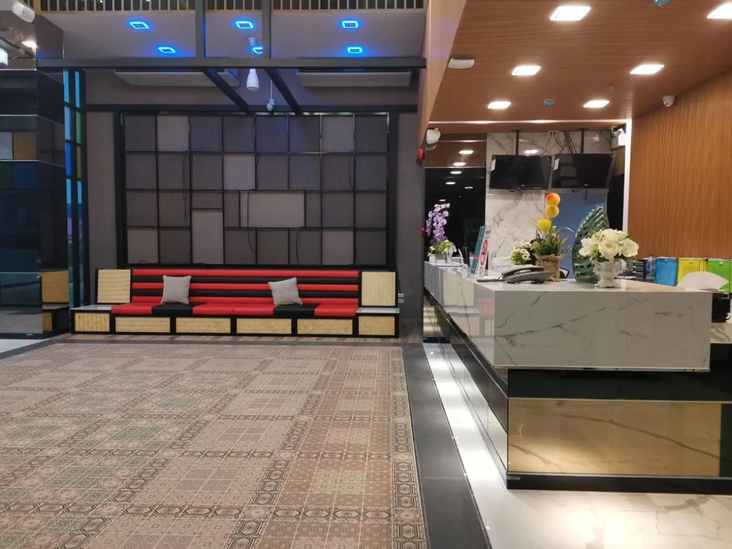 Lobby or reception in PS Thungsao Hotel