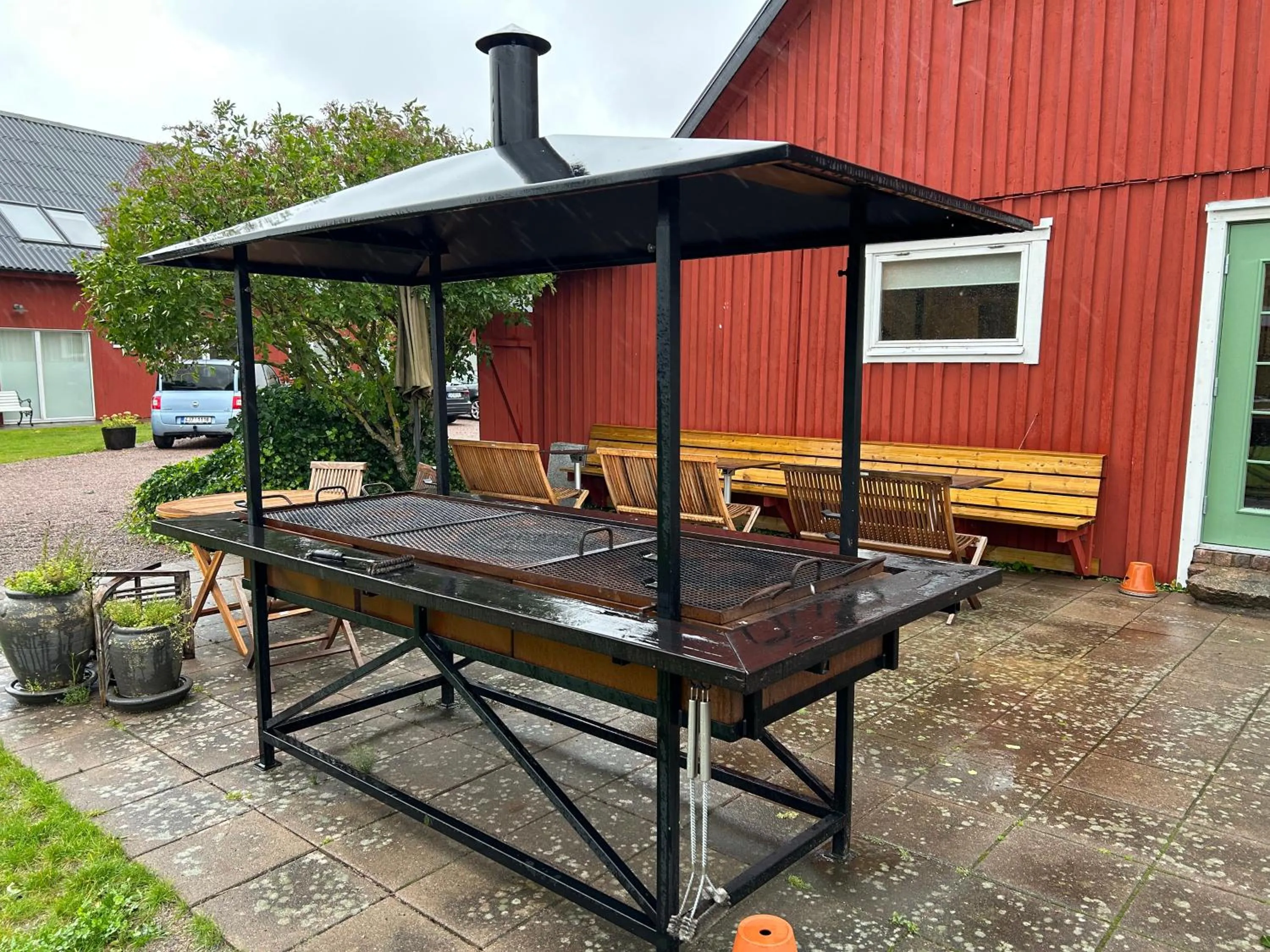 BBQ facilities in Halmstad Gårdshotell