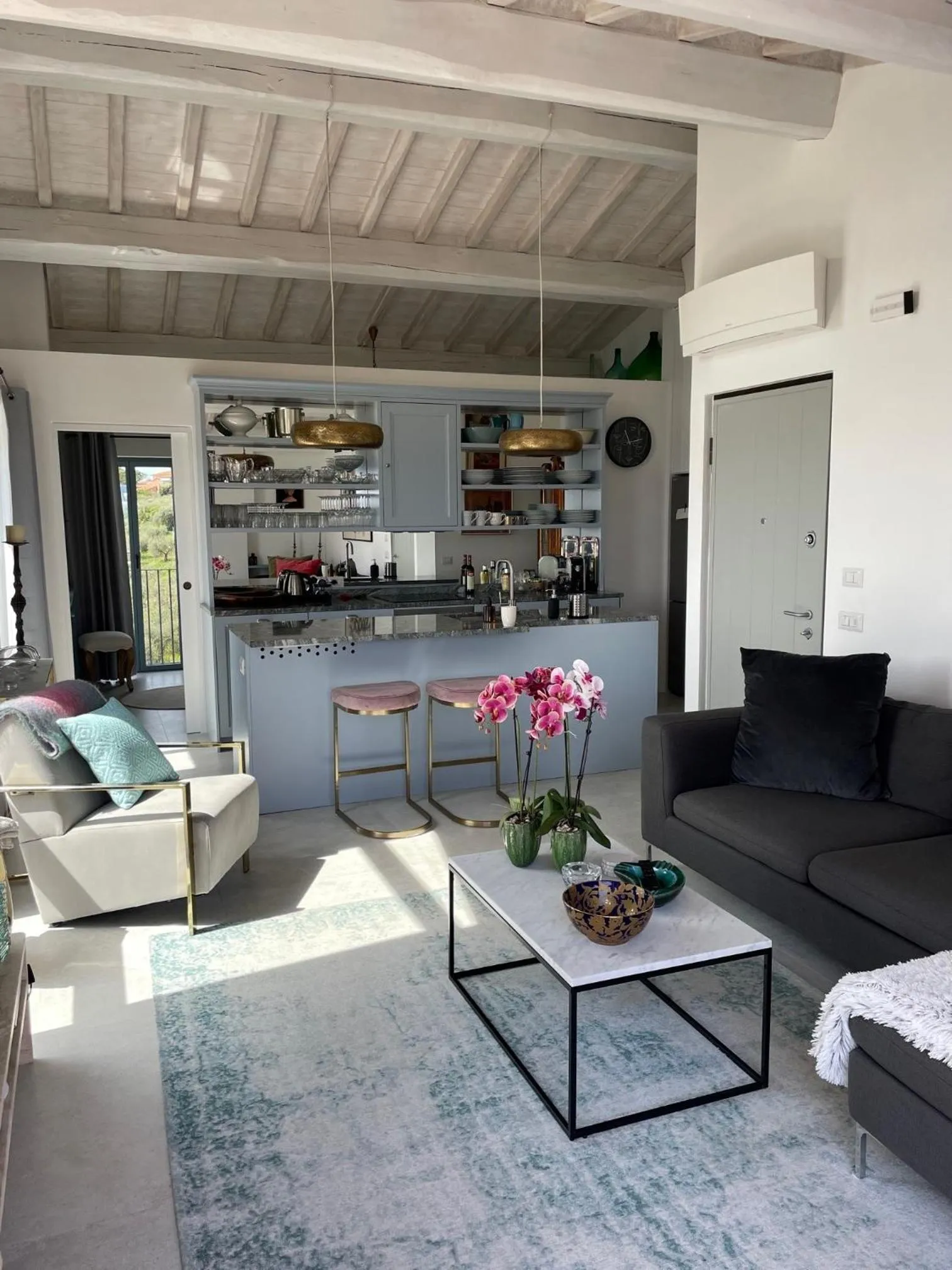 Seating area in Borgo 69 Villas & Suites