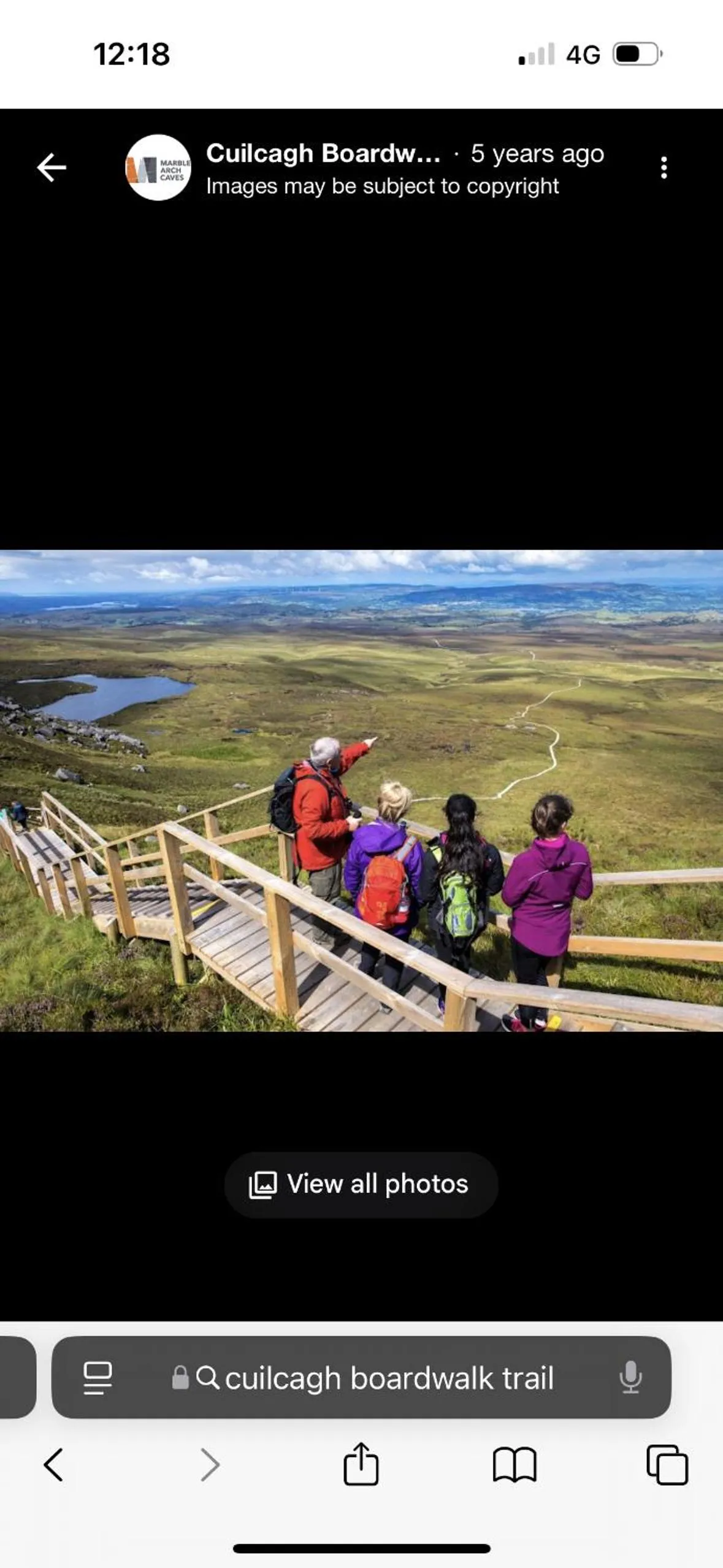 Natural landscape in Arch House