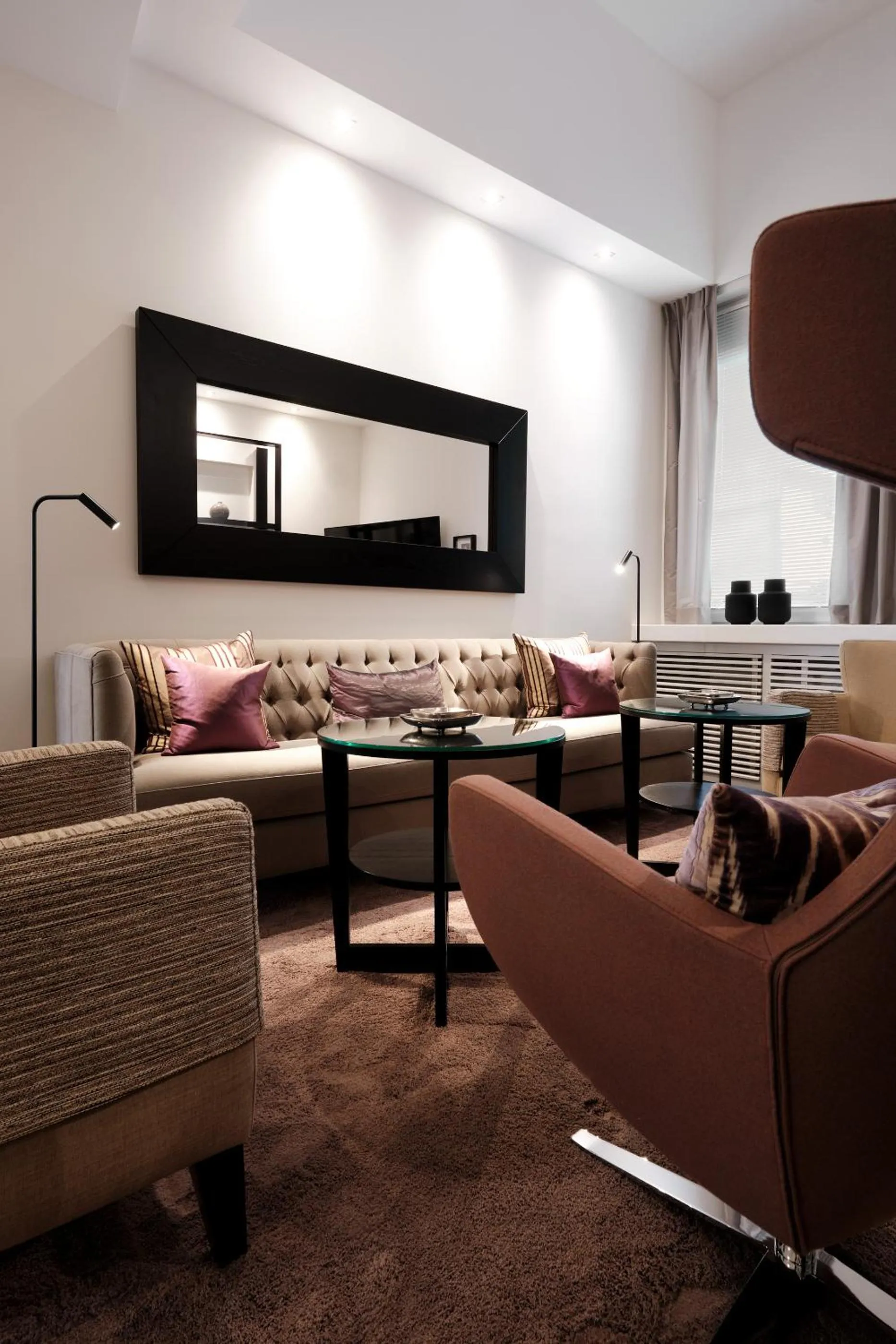 Lounge or bar in SAXX Apartments "Goldberg Karree"