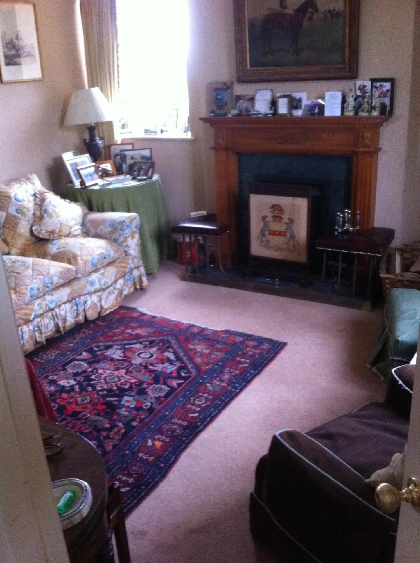 Living room in Petercott