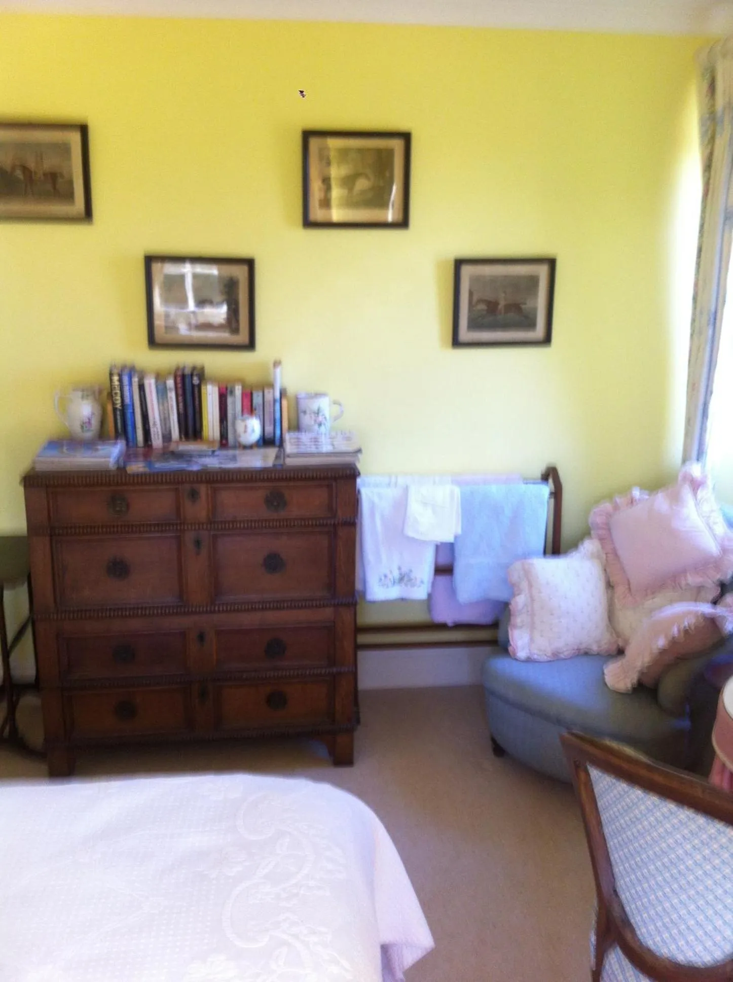 Decorative detail, Bed in Petercott