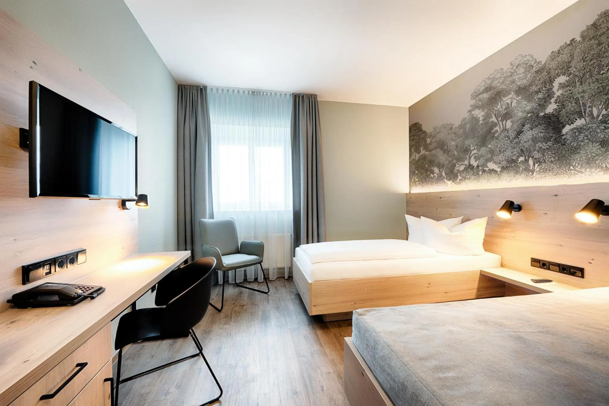 Bed in Hotel Sachsen-Anhalt