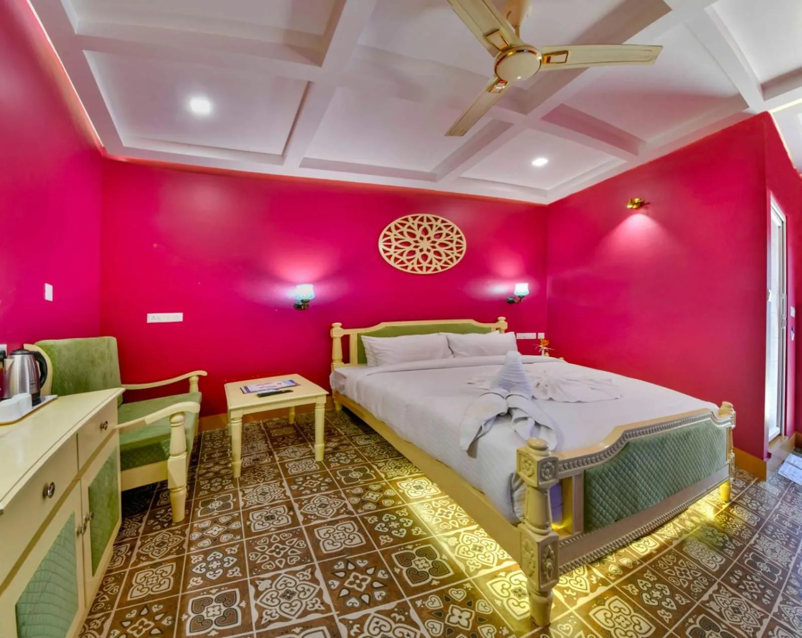 Bed in GoGo Land Resort & Adventurous Sports