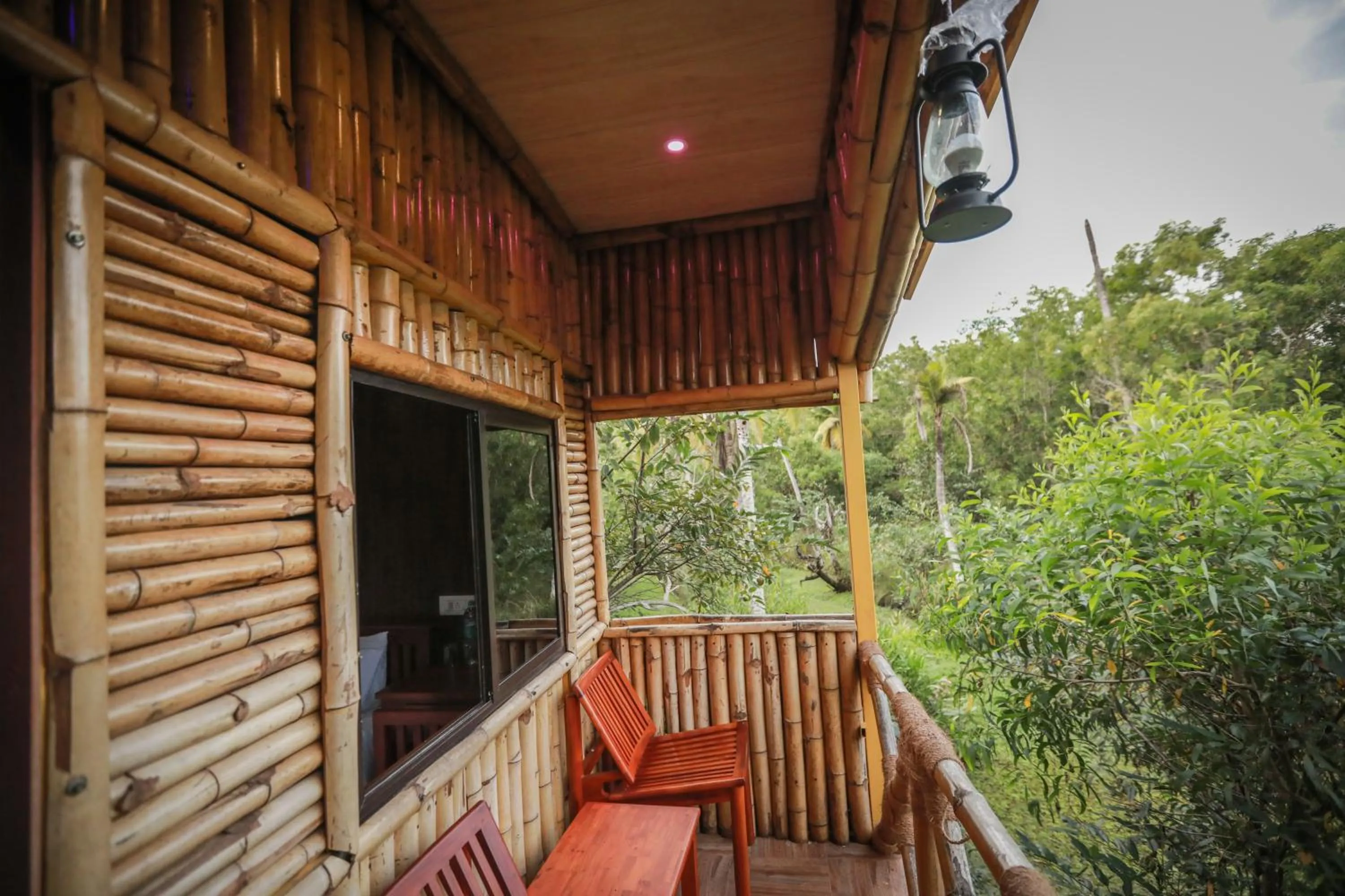 Balcony/Terrace in GoGo Land Resort & Adventurous Sports