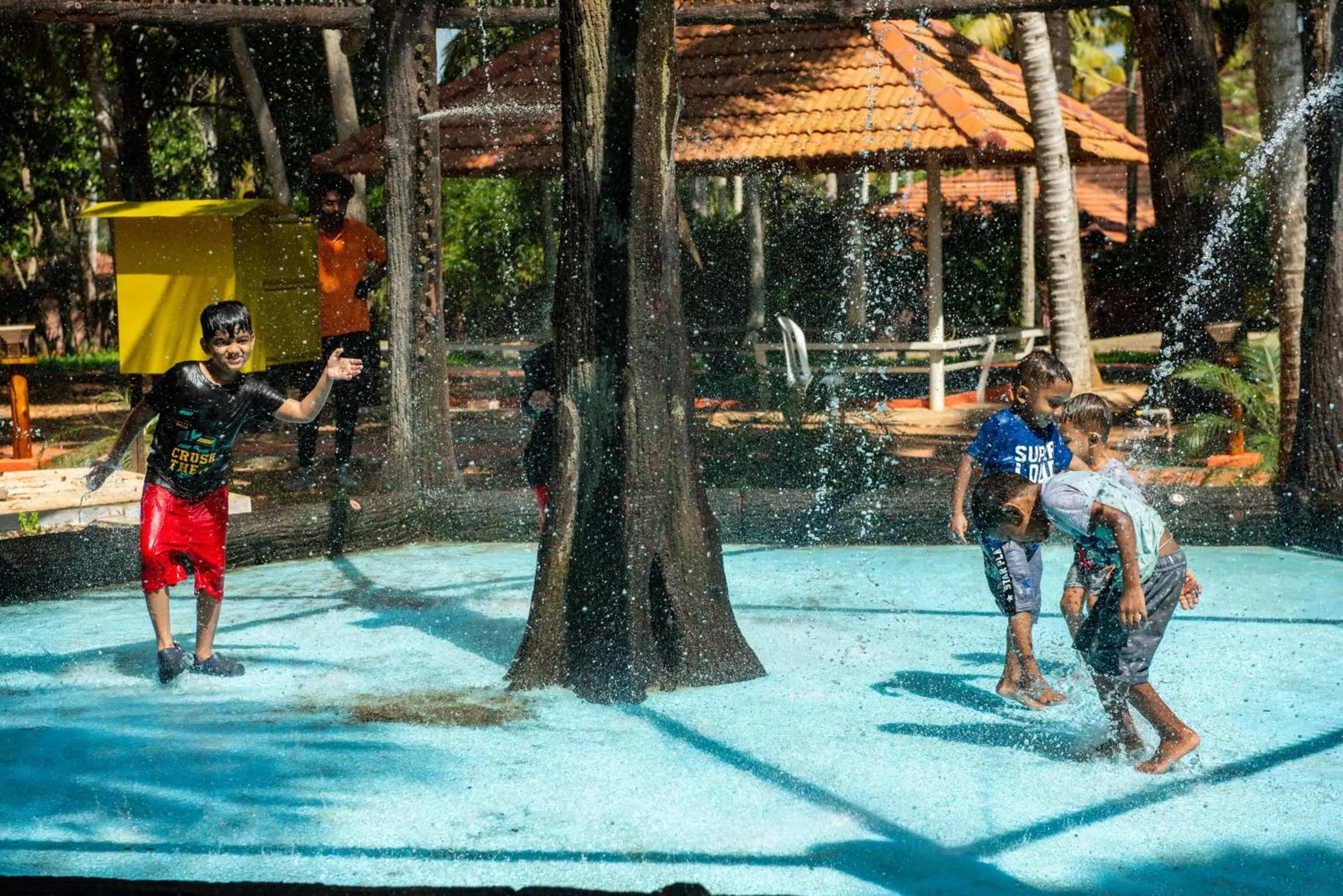 Aqua park in GoGo Land Resort & Adventurous Sports