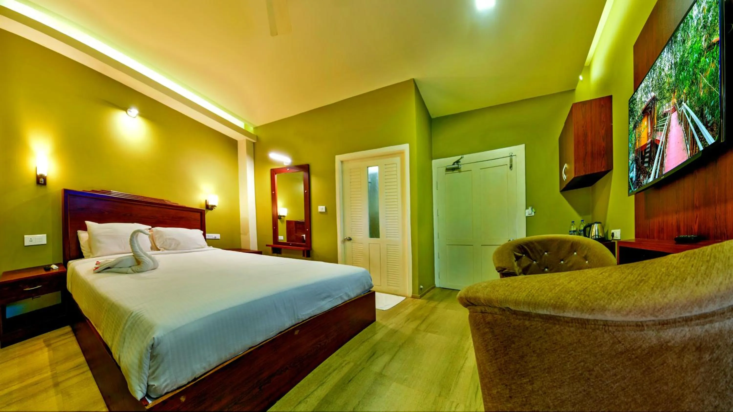 Bedroom in GoGo Land Resort & Adventurous Sports