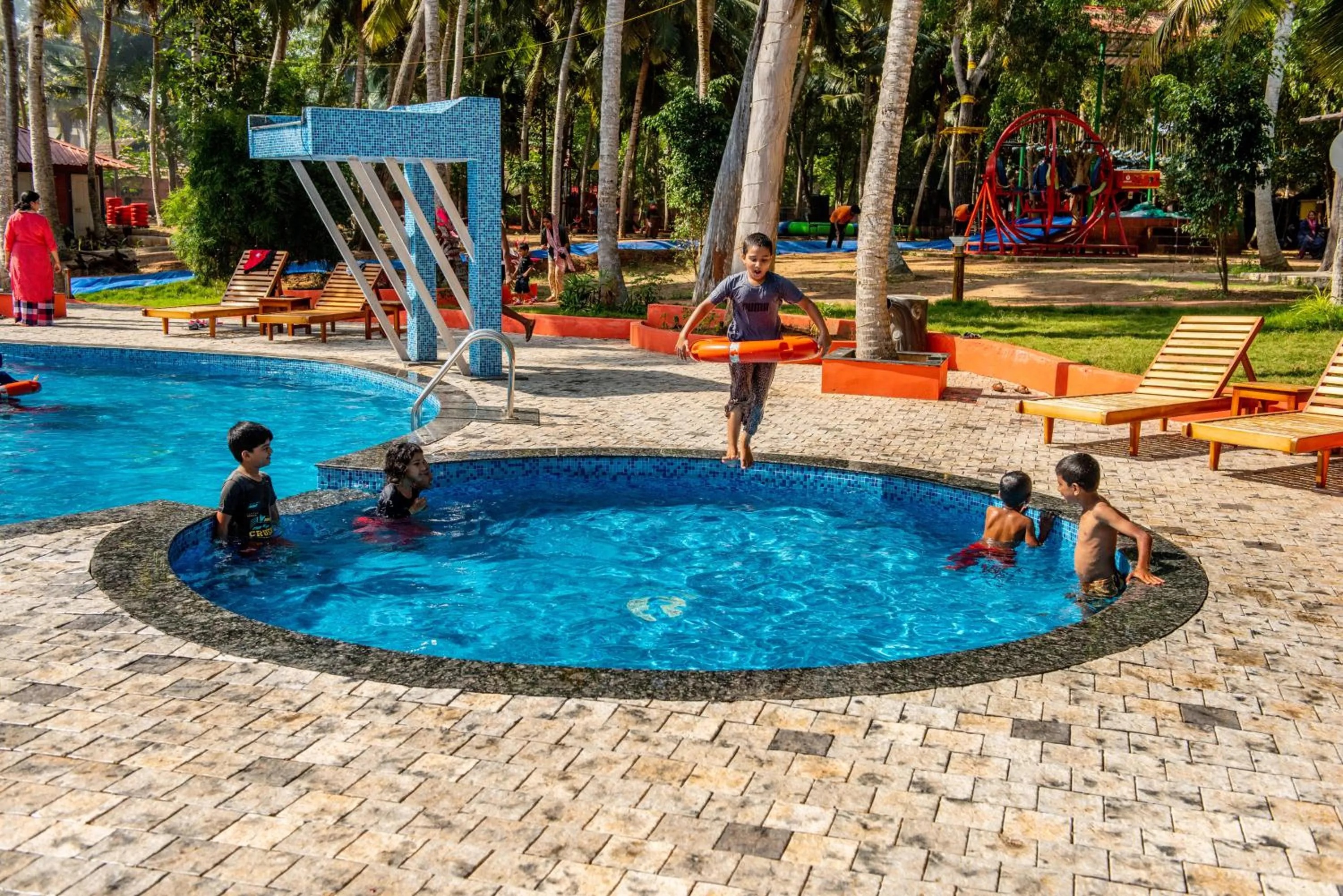 Pool view in GoGo Land Resort & Adventurous Sports