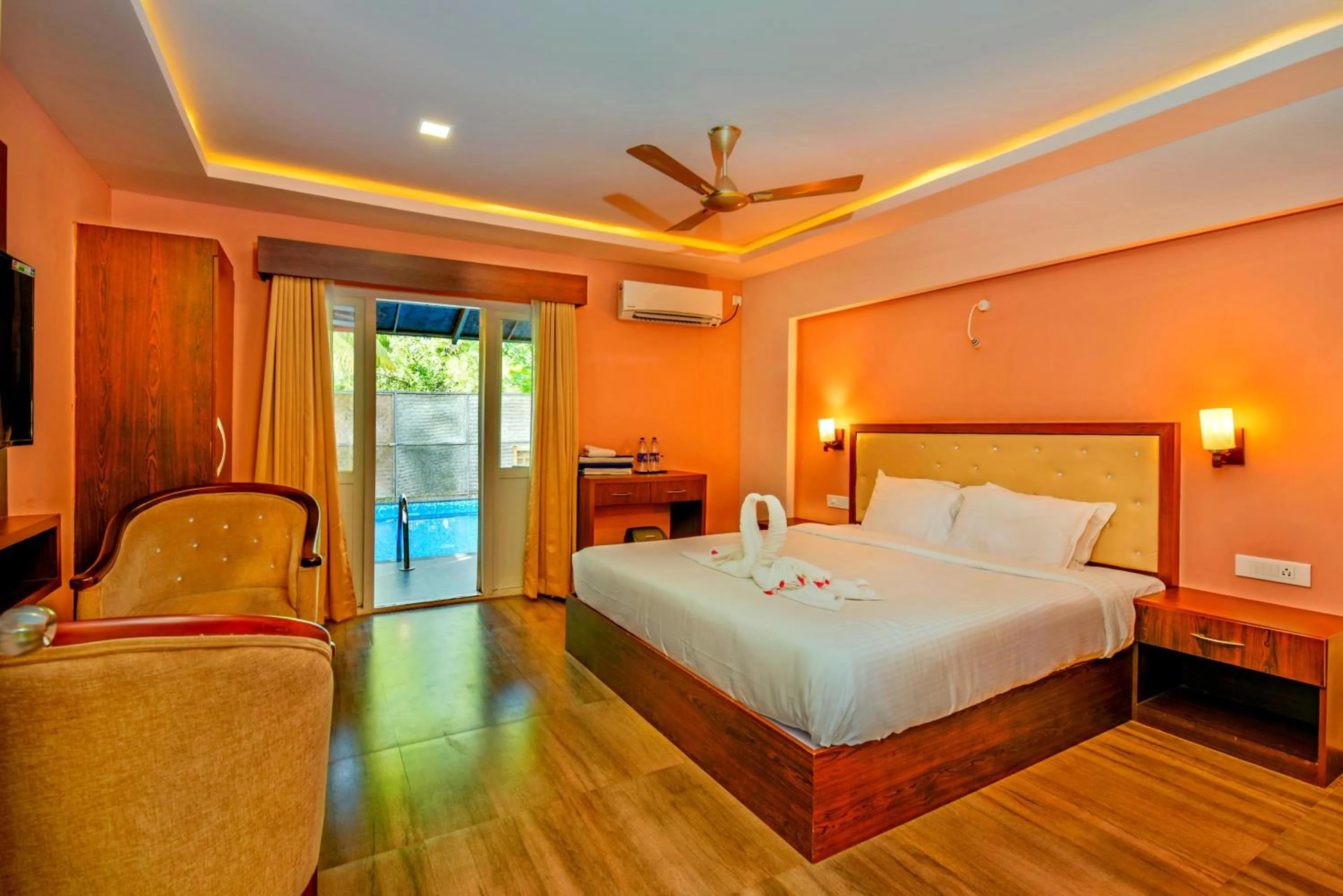 Bedroom in GoGo Land Resort & Adventurous Sports