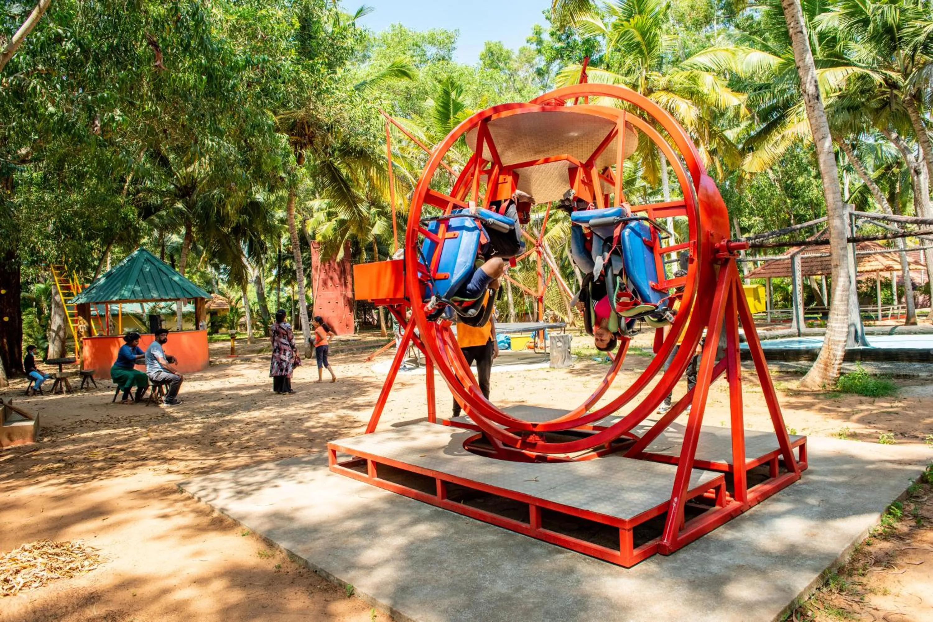 Children play ground in GoGo Land Resort & Adventurous Sports
