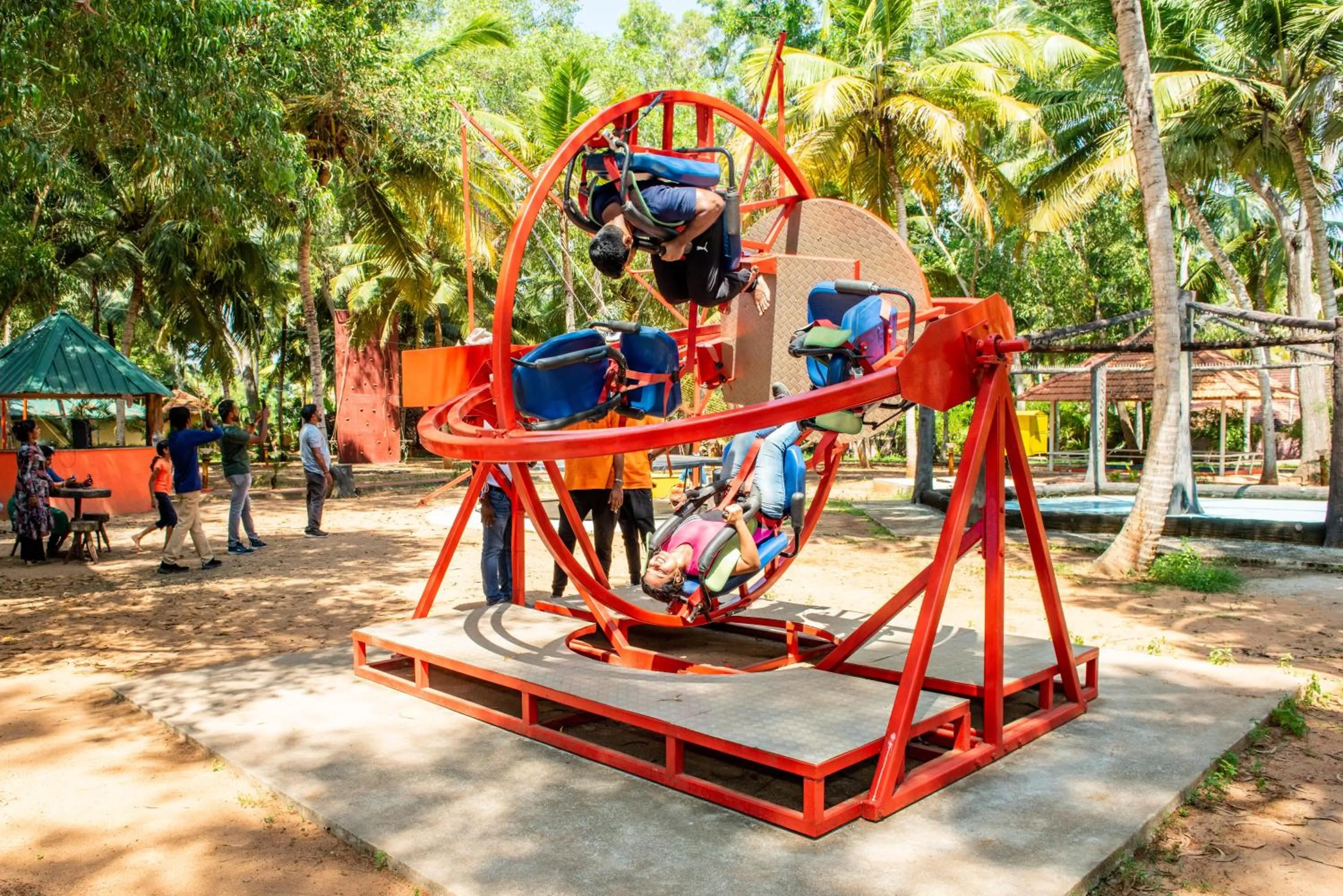 Children play ground in GoGo Land Resort & Adventurous Sports