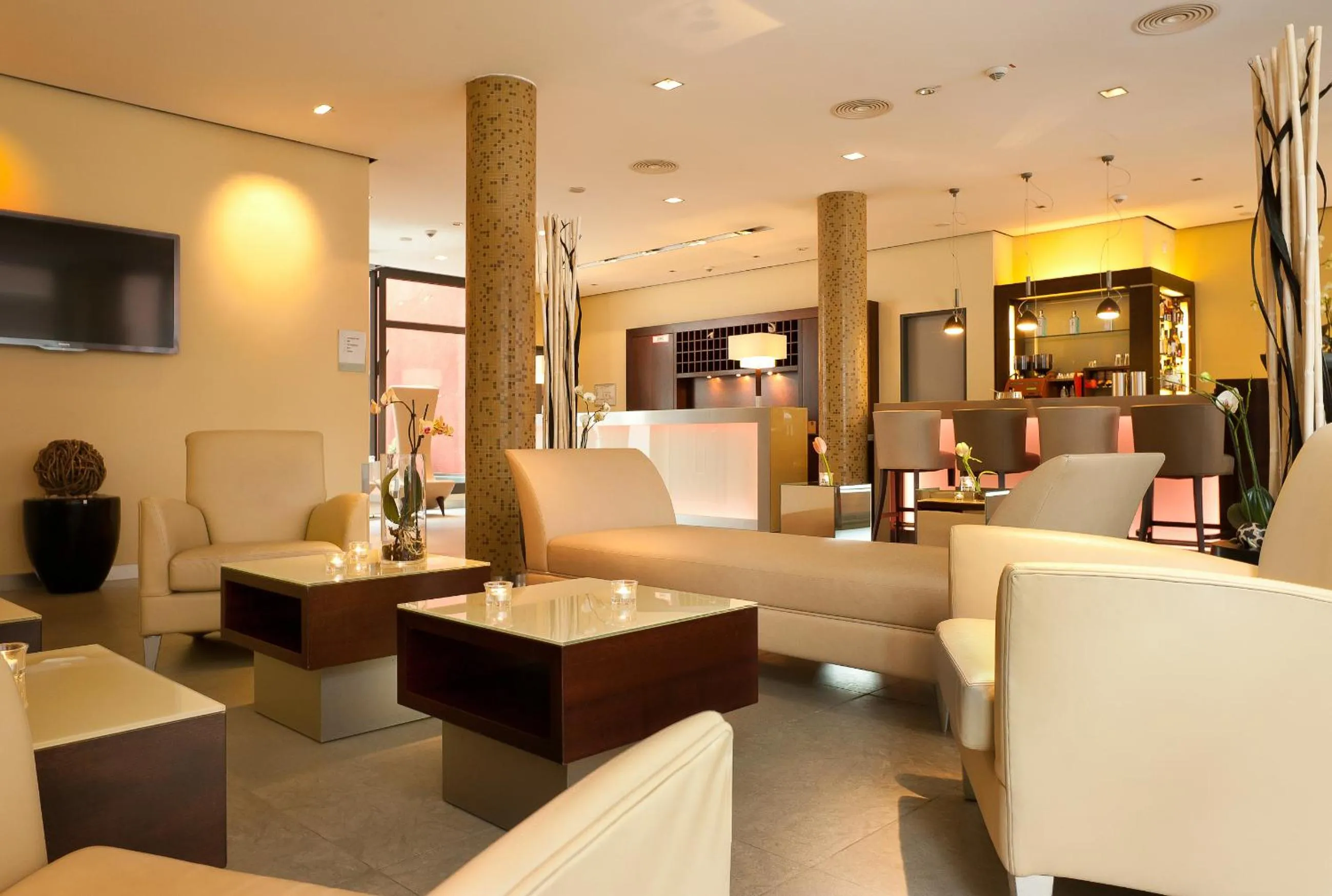 Lobby or reception in Hotel Santo