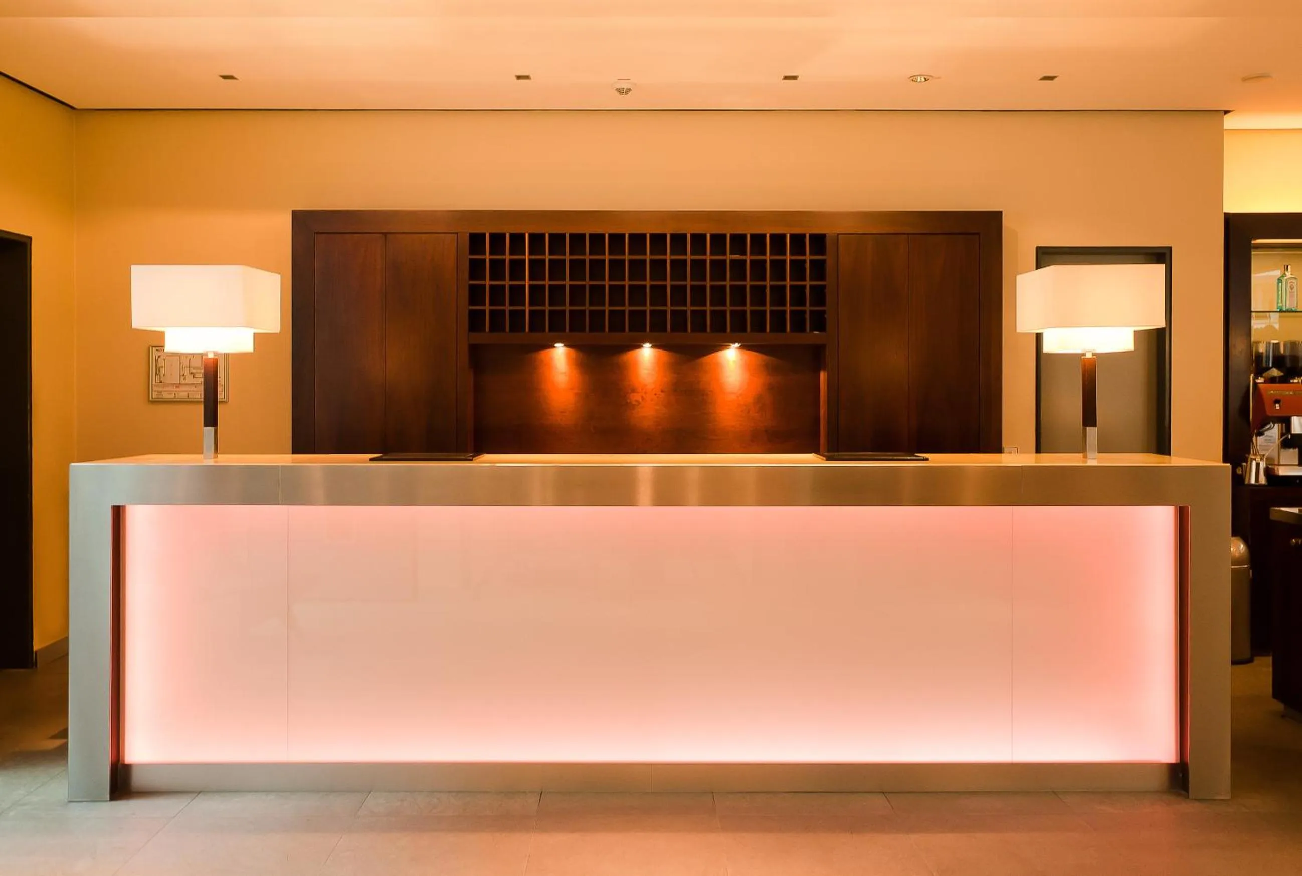 Lobby or reception in Hotel Santo