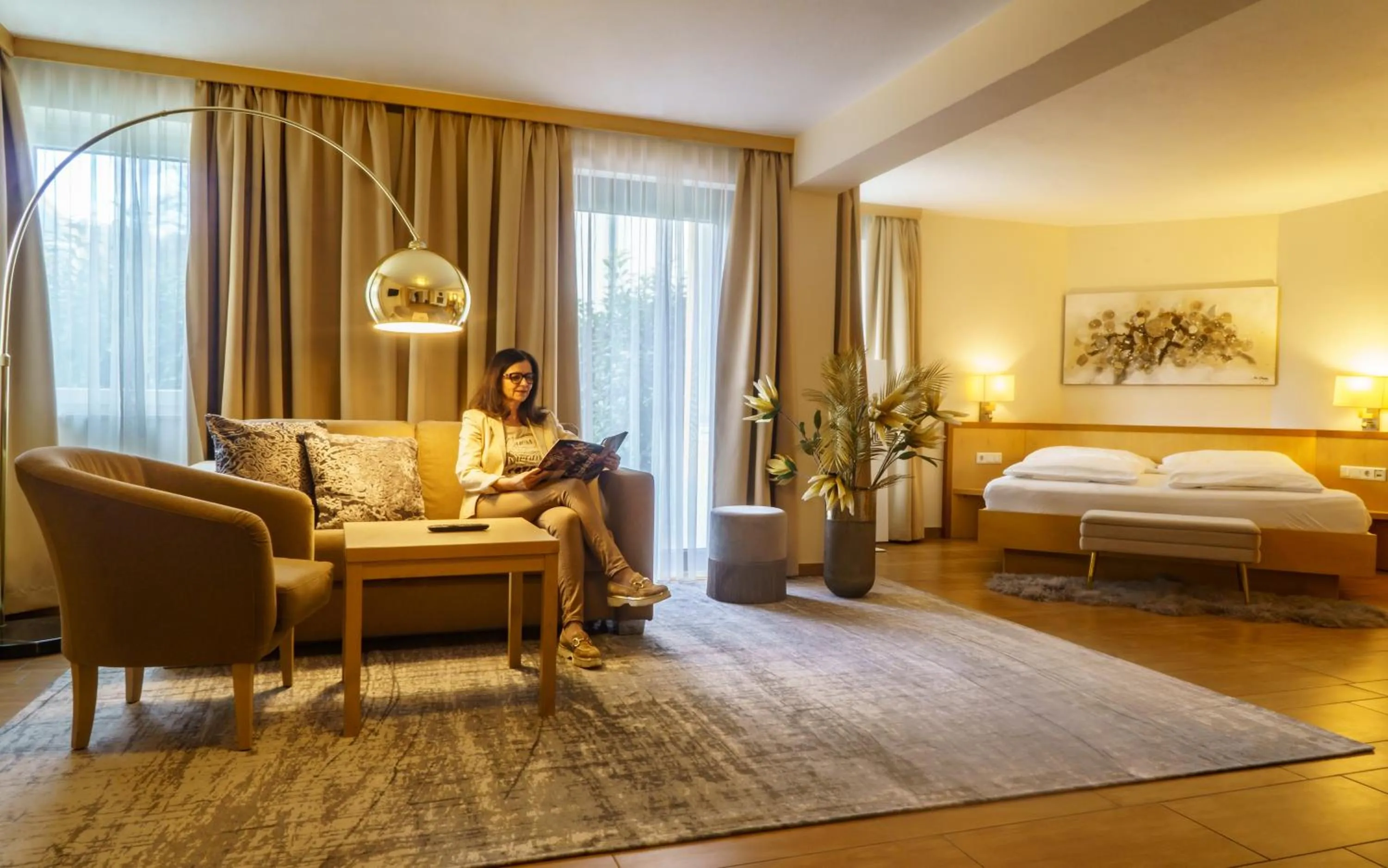 Photo of the whole room, Bed in Hotel-Restaurant Gollner