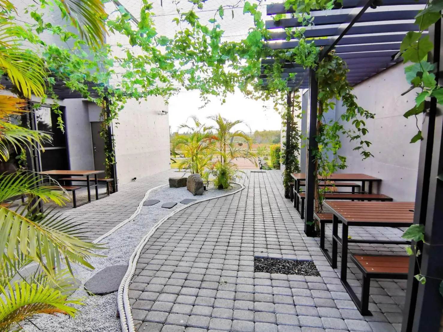 Patio in Kenting Gala Vineyard