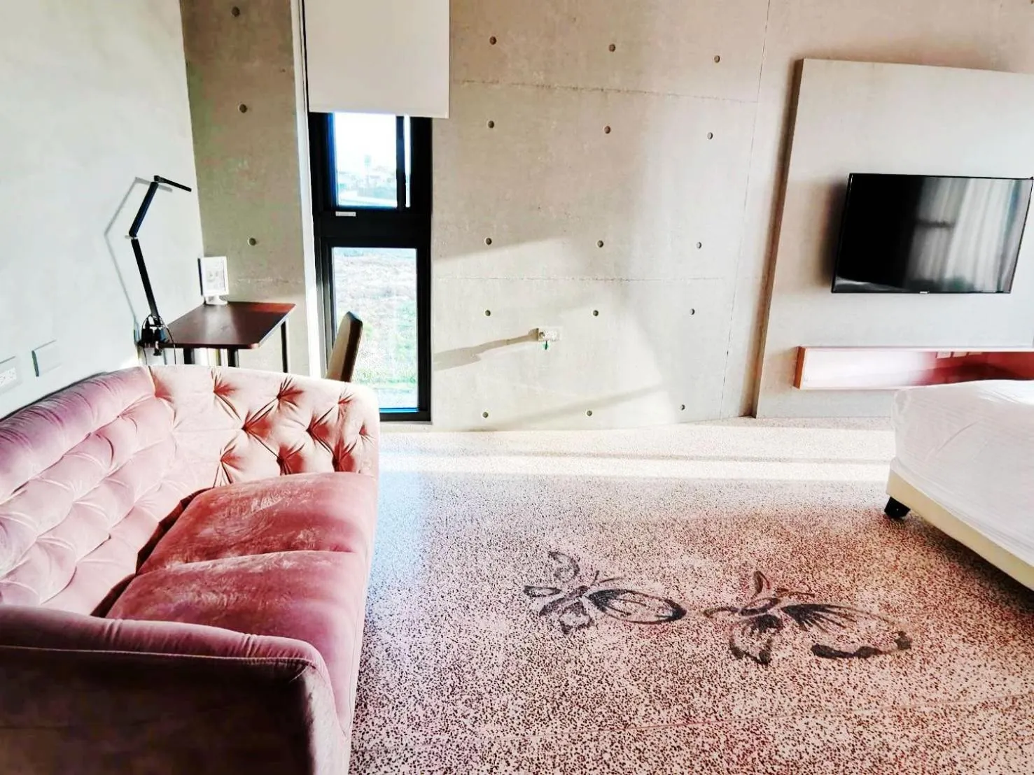 Living room, Bed in Kenting Gala Vineyard