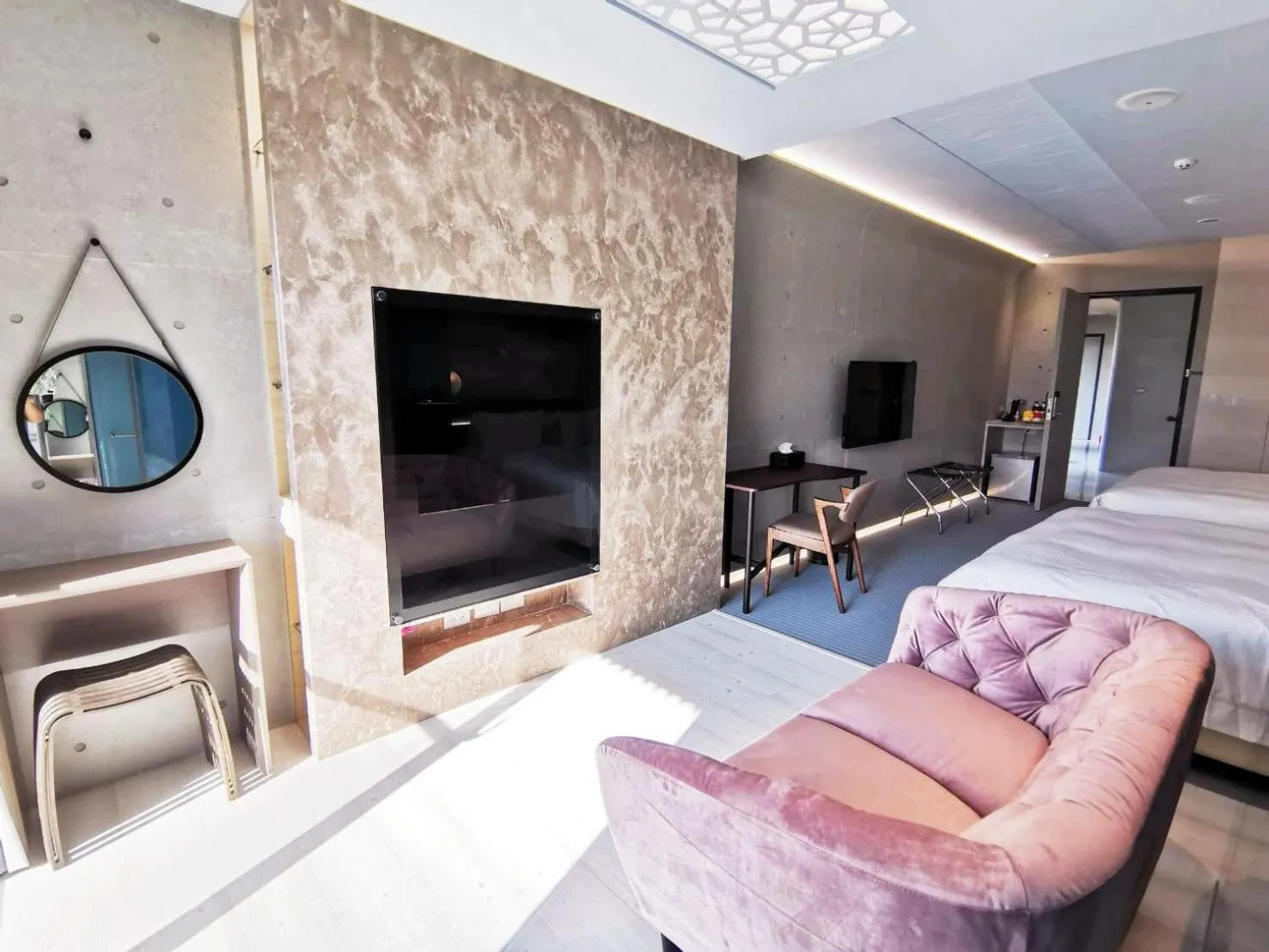 TV and multimedia, Bed in Kenting Gala Vineyard