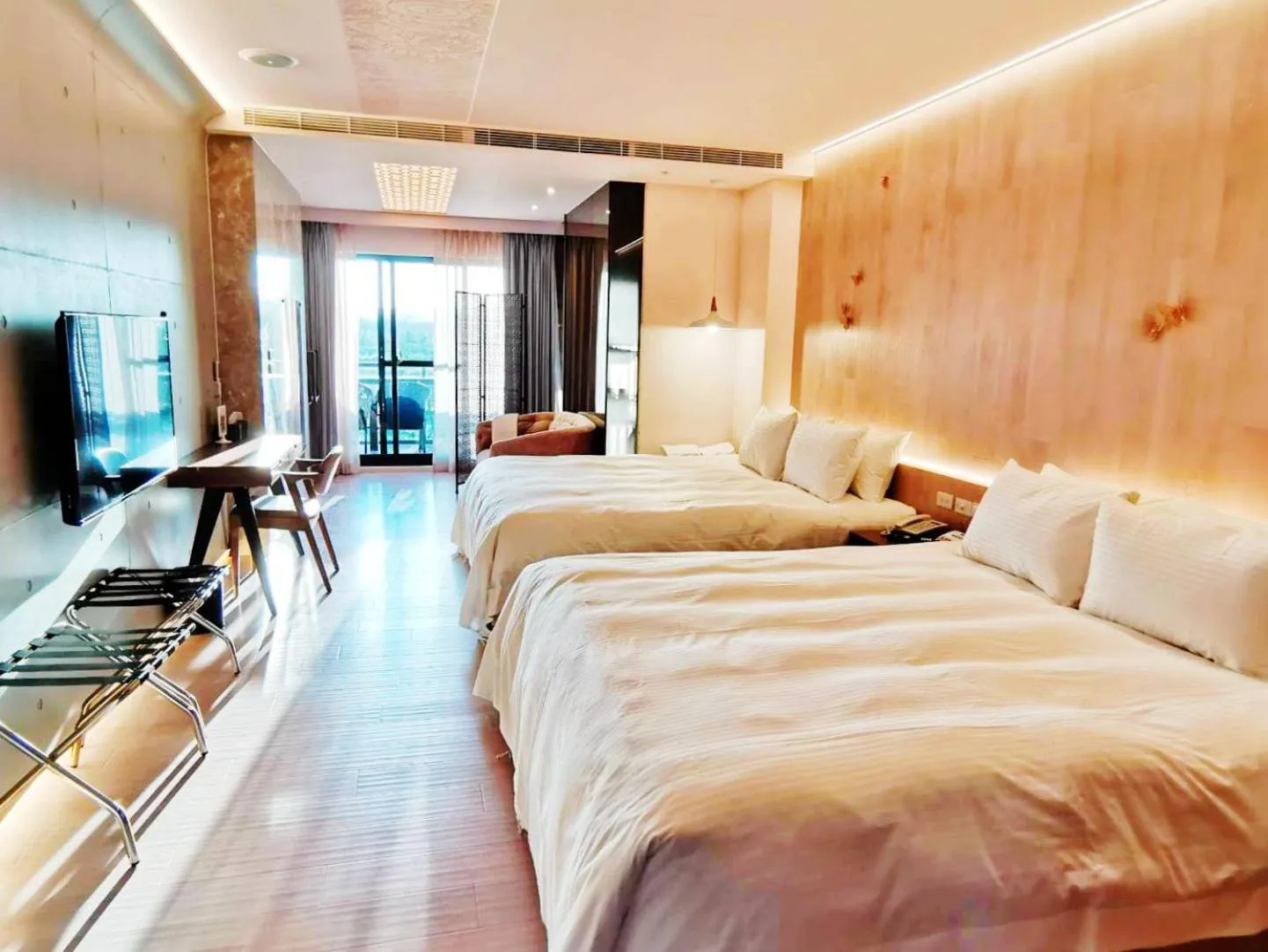 Photo of the whole room, Bed in Kenting Gala Vineyard