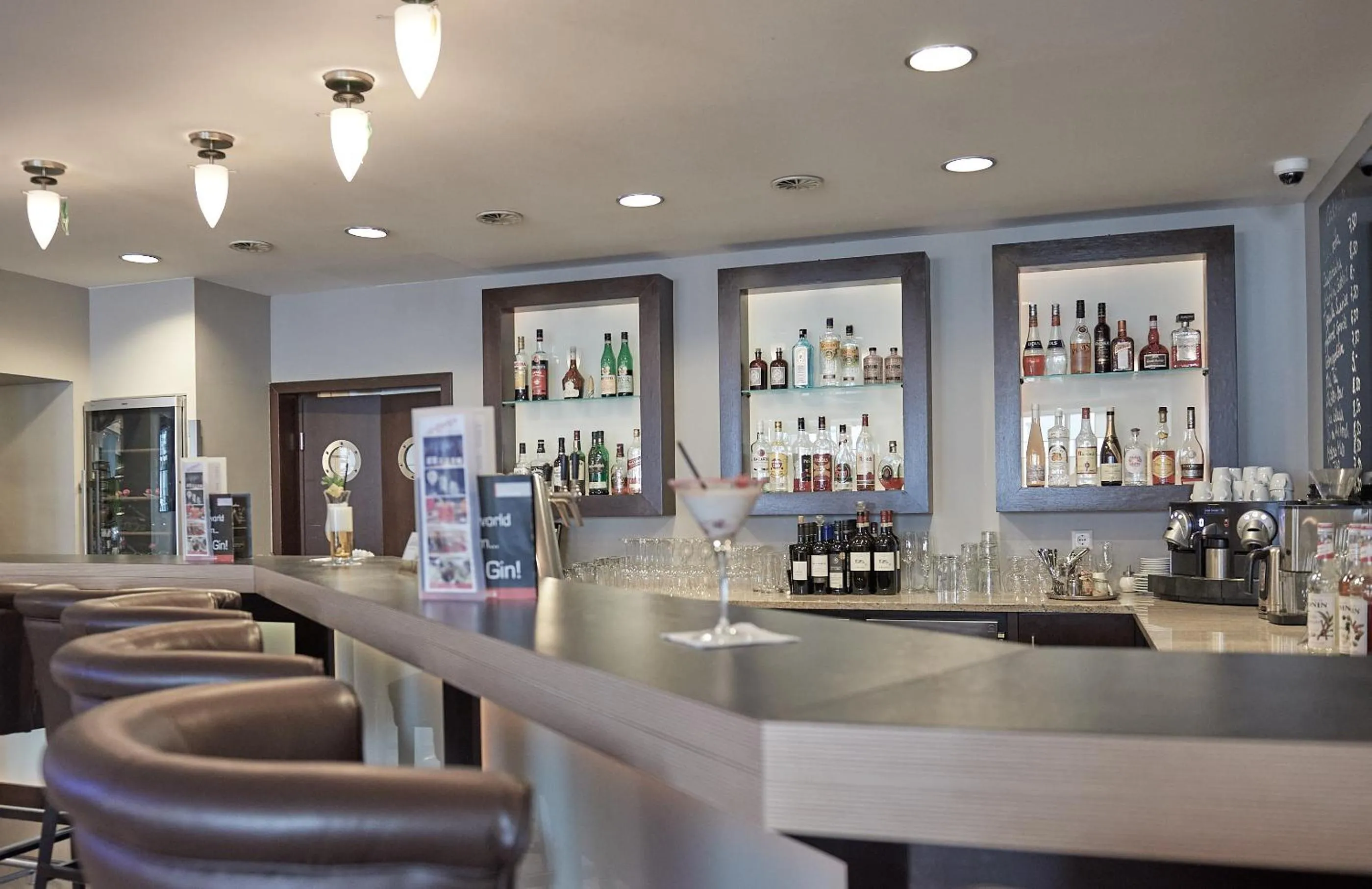 Lounge or bar in Hotel Amadeus