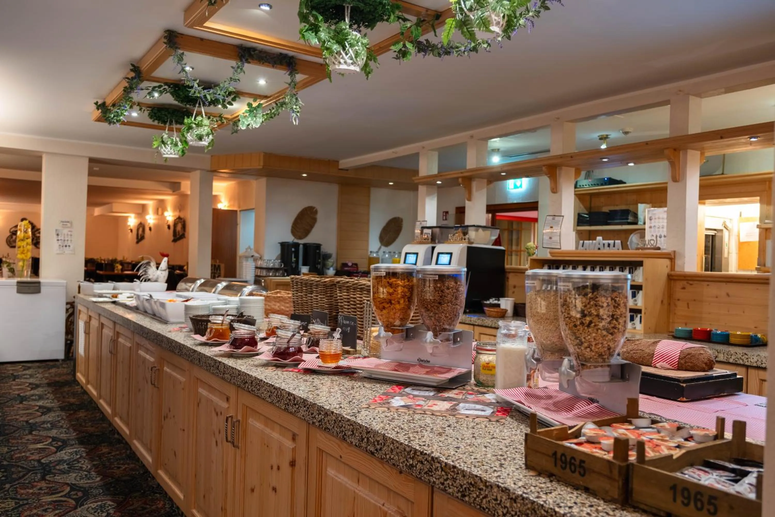 Buffet breakfast in Hotel Winterberg Resort