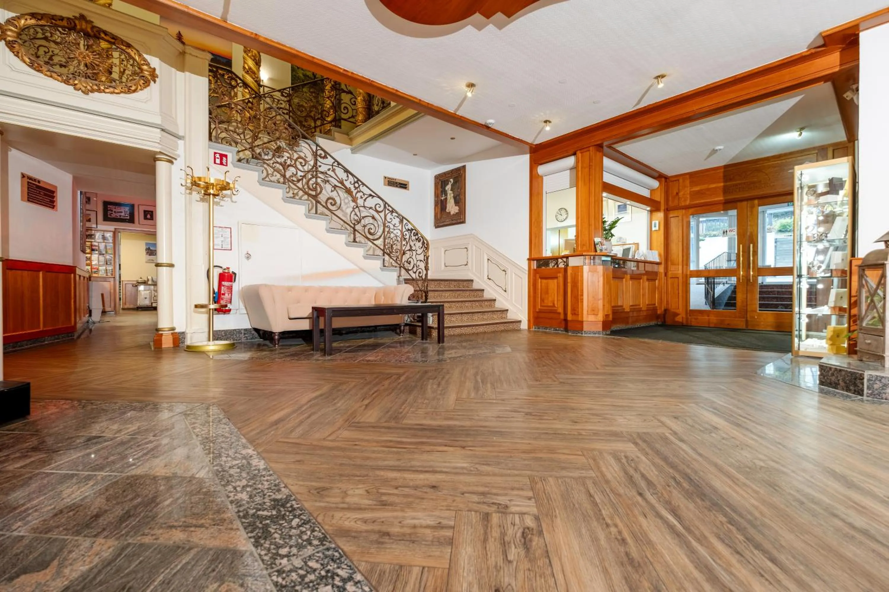 Lobby or reception in Hotel Winterberg Resort