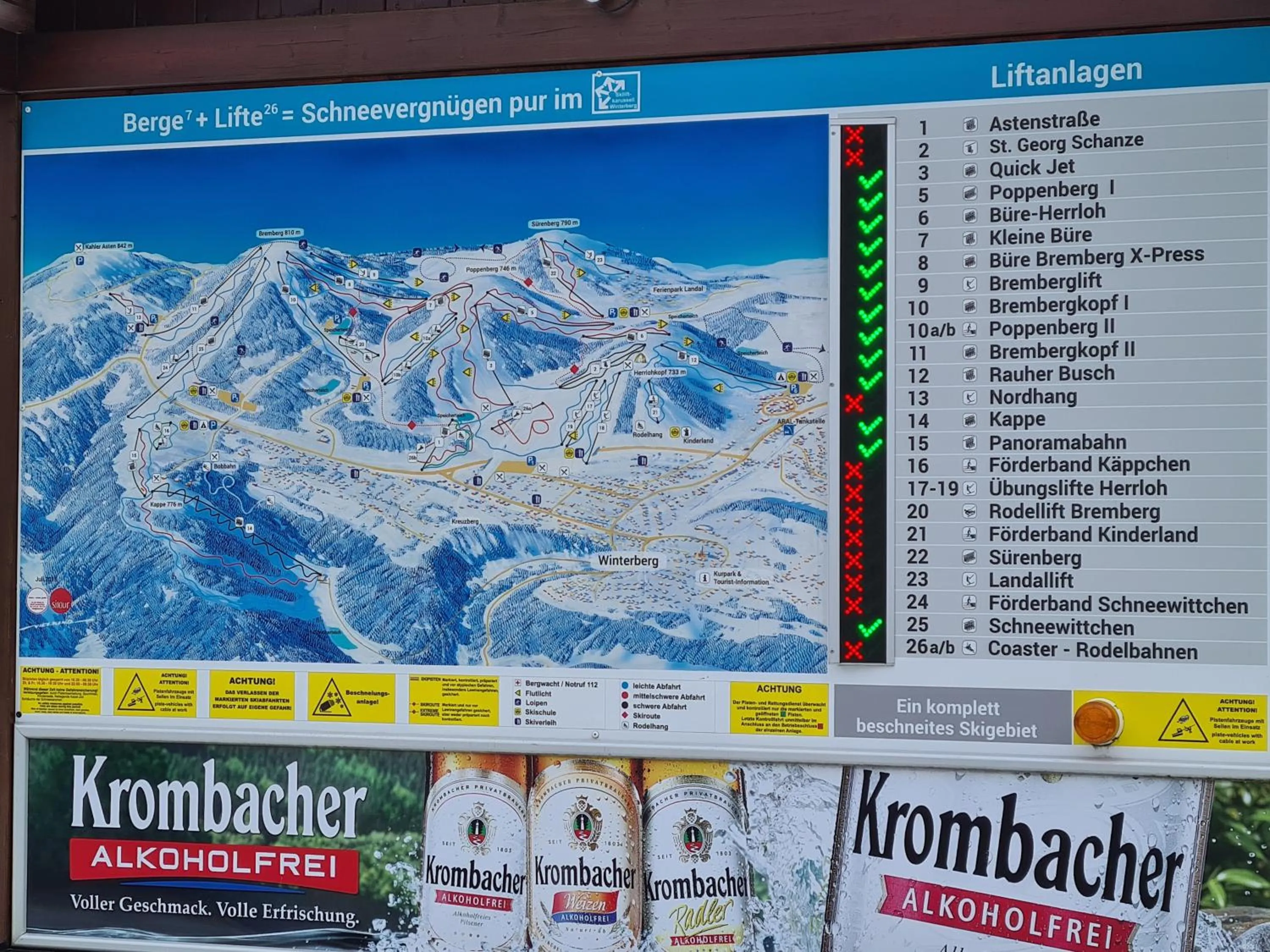 Certificate/Award in Hotel Winterberg Resort