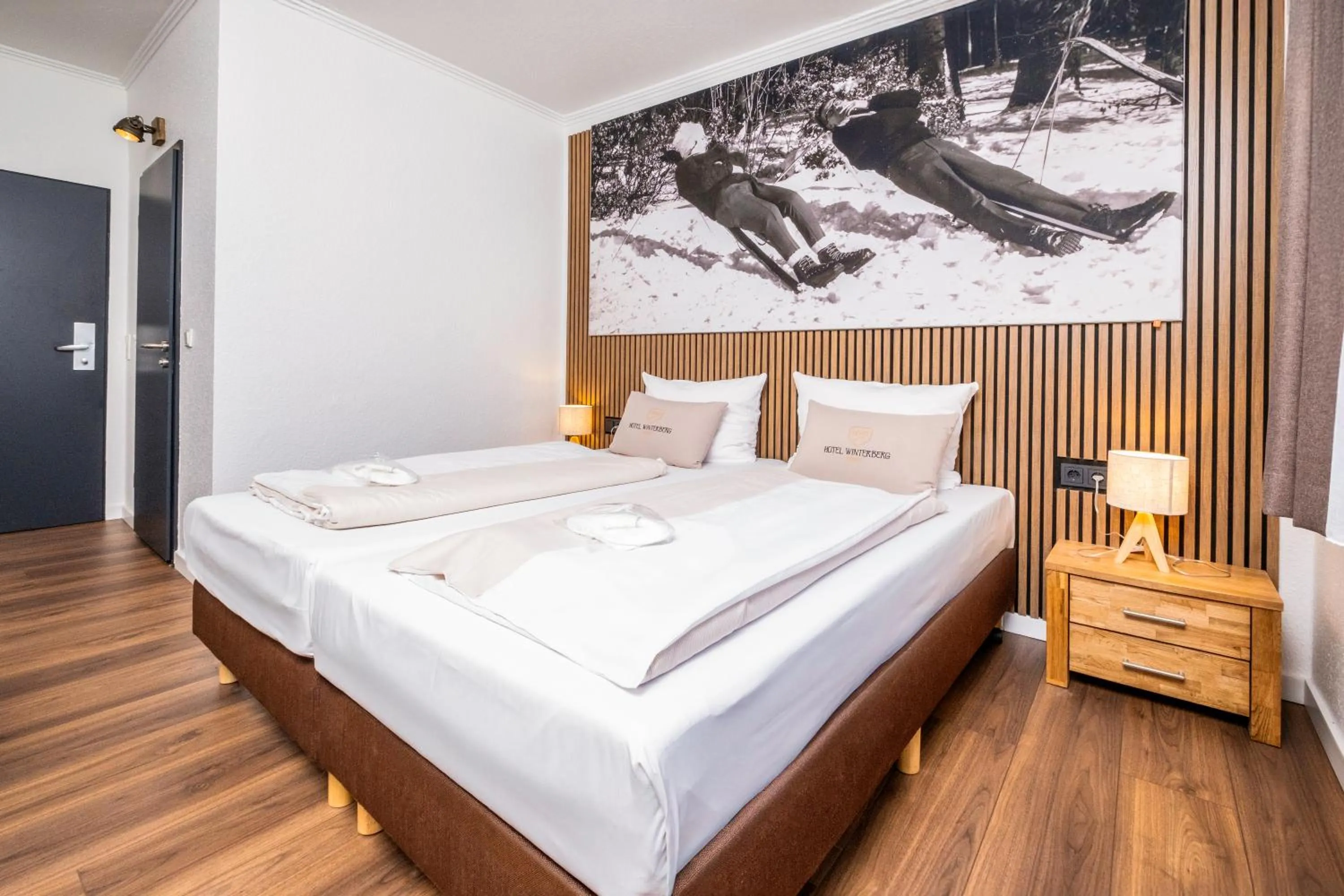 Photo of the whole room, Bed in Hotel Winterberg Resort