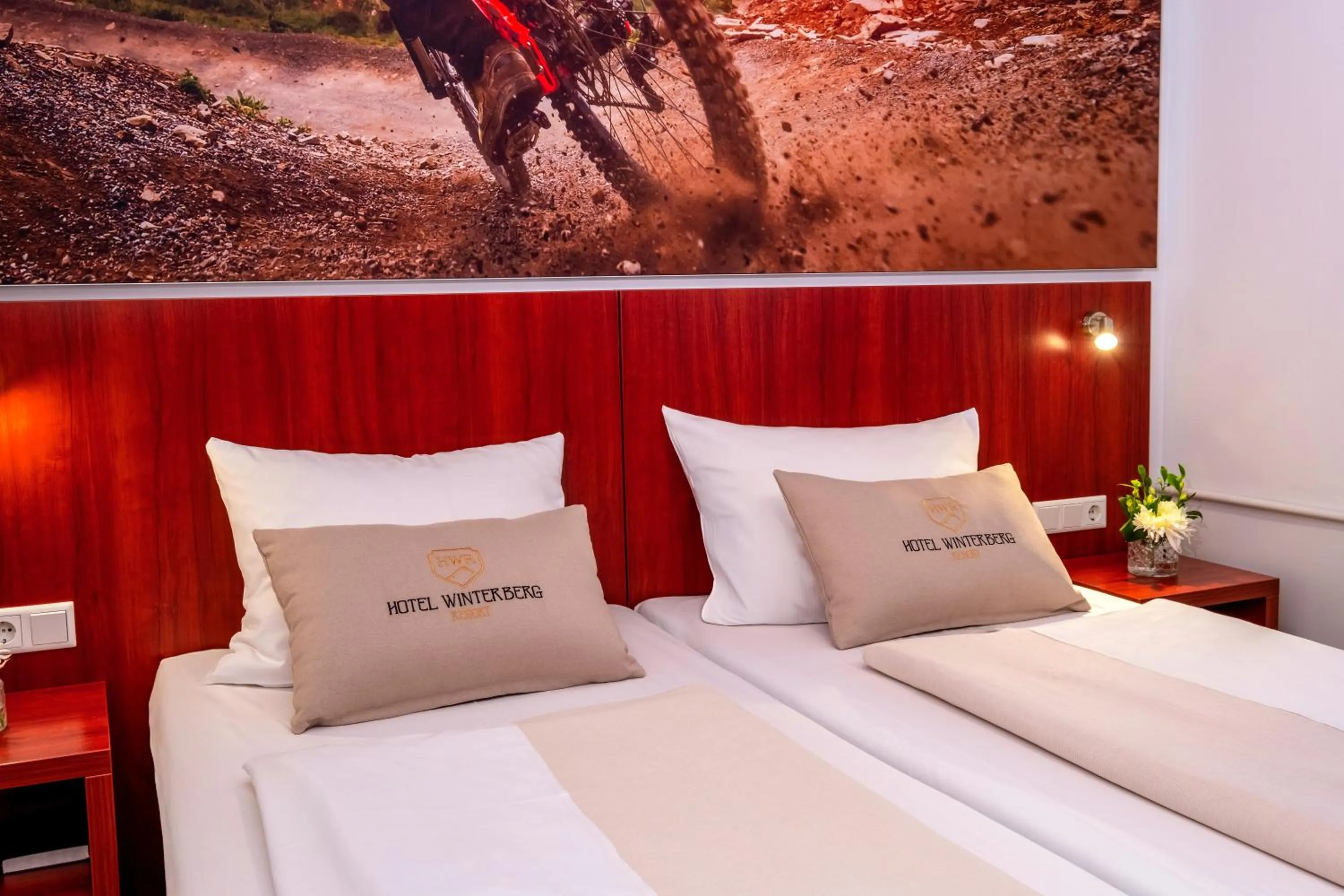 Bed in Hotel Winterberg Resort