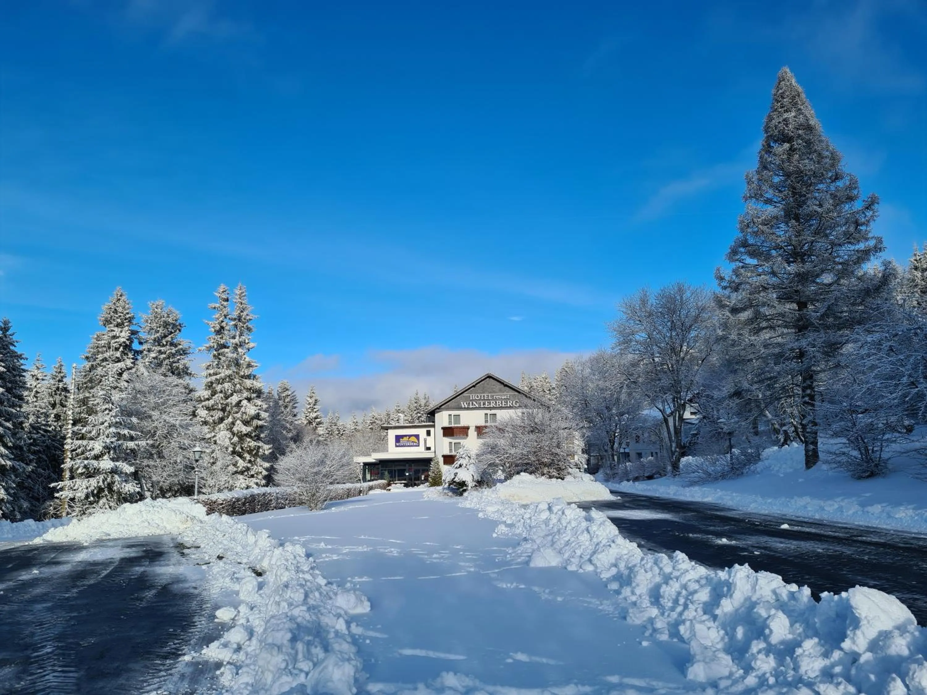 Property building in Hotel Winterberg Resort