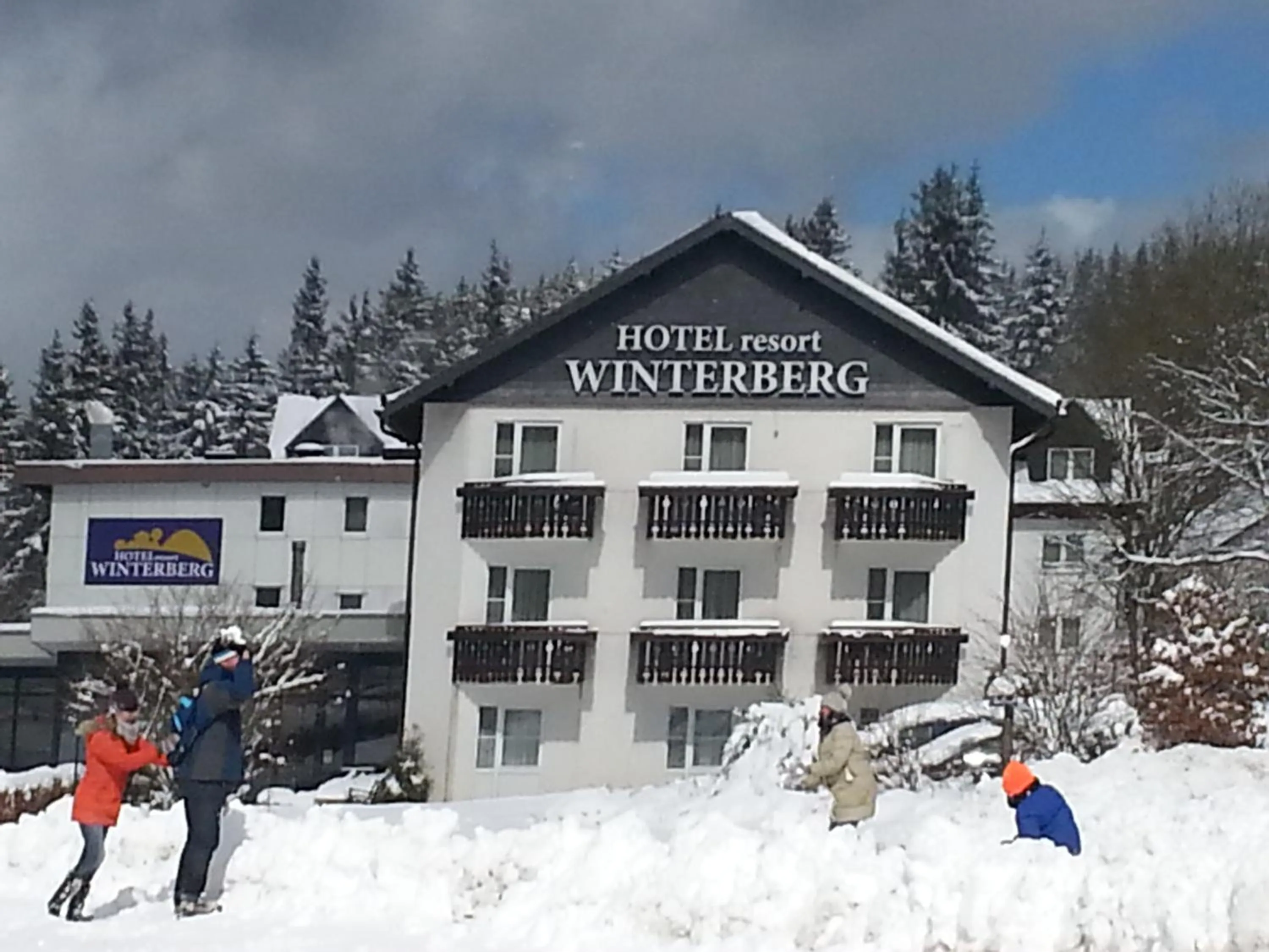 Property building in Hotel Winterberg Resort