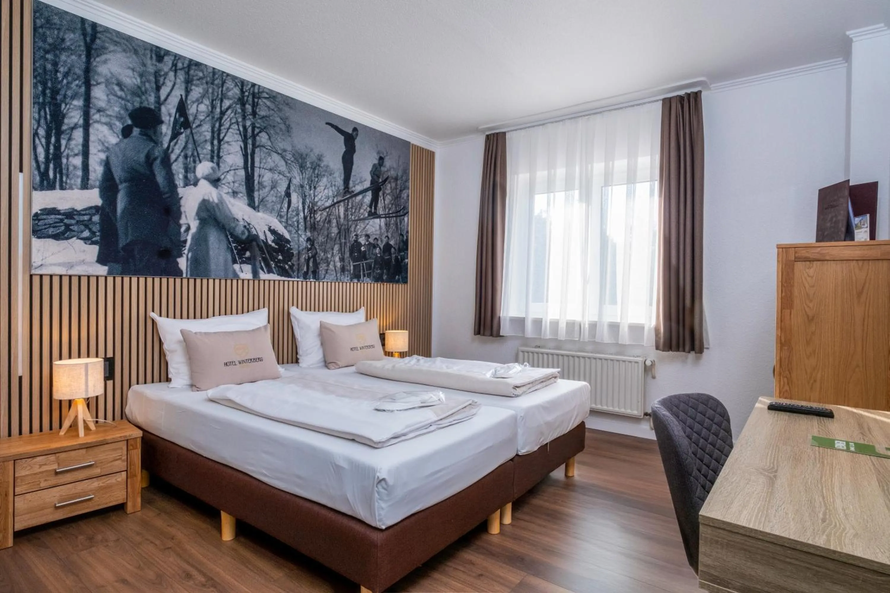 Photo of the whole room, Bed in Hotel Winterberg Resort