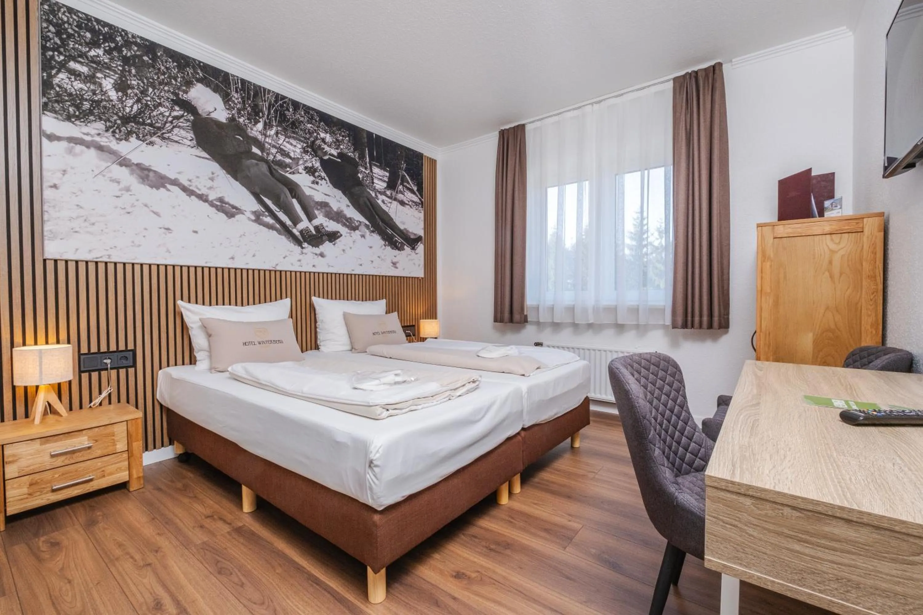 Photo of the whole room, Bed in Hotel Winterberg Resort