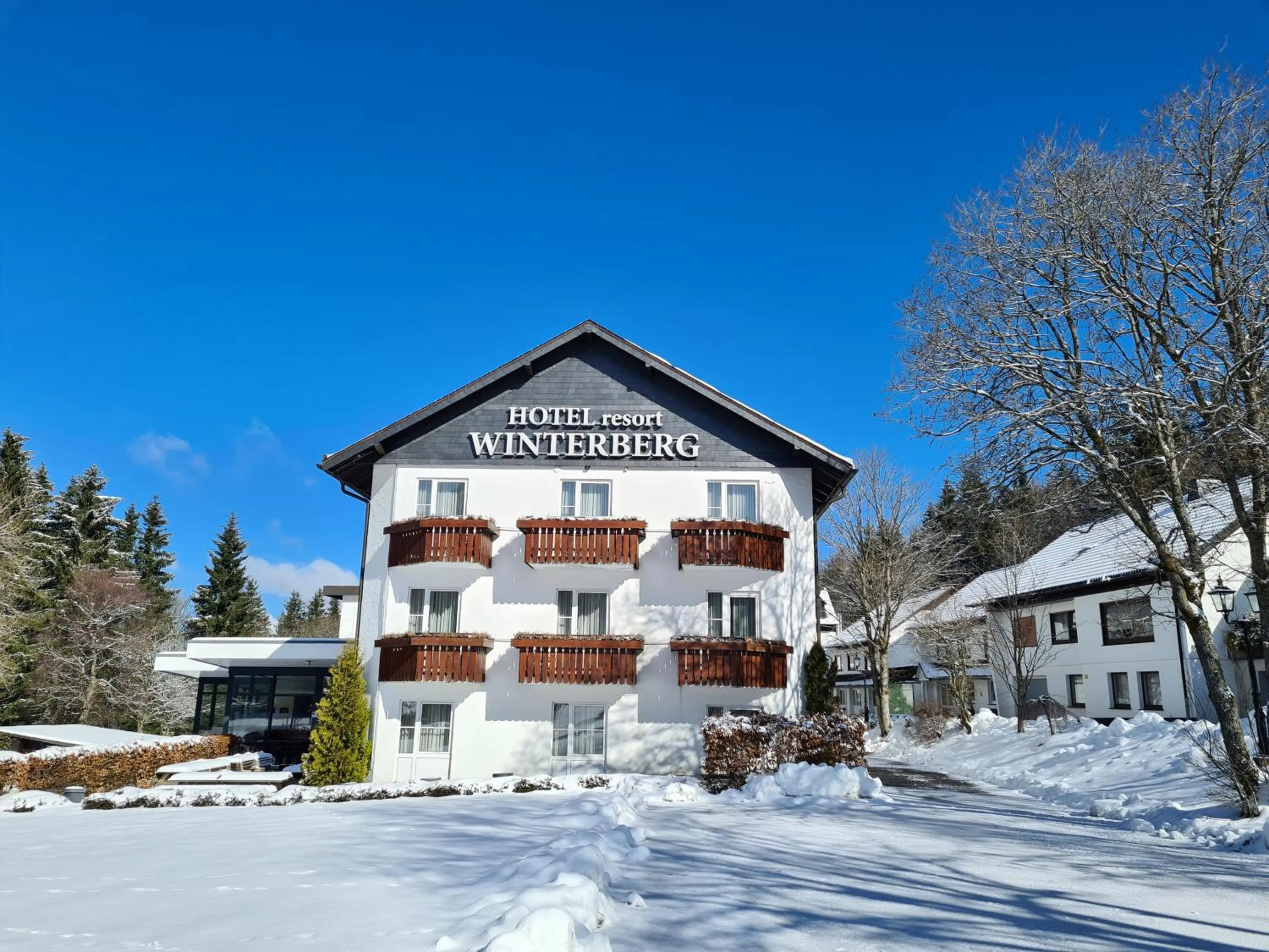 Property building in Hotel Winterberg Resort