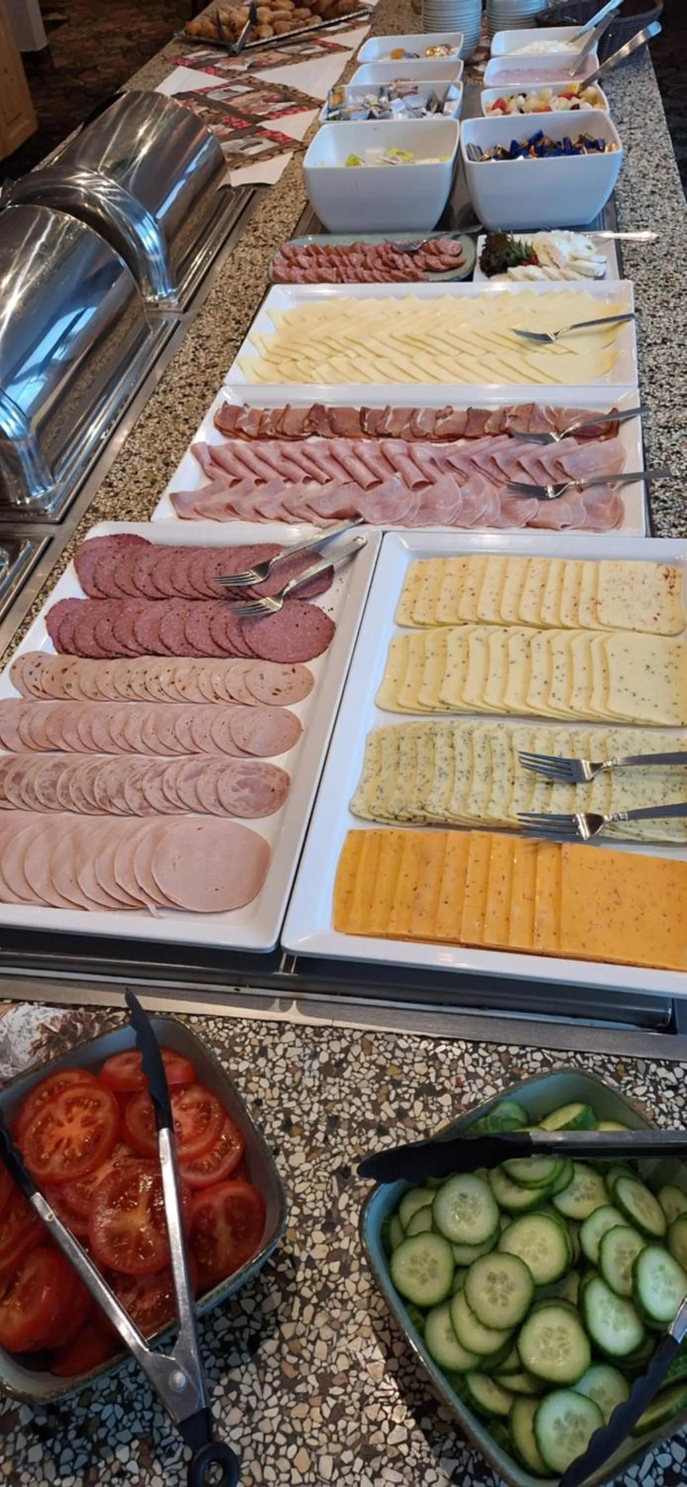 Buffet breakfast in Hotel Winterberg Resort