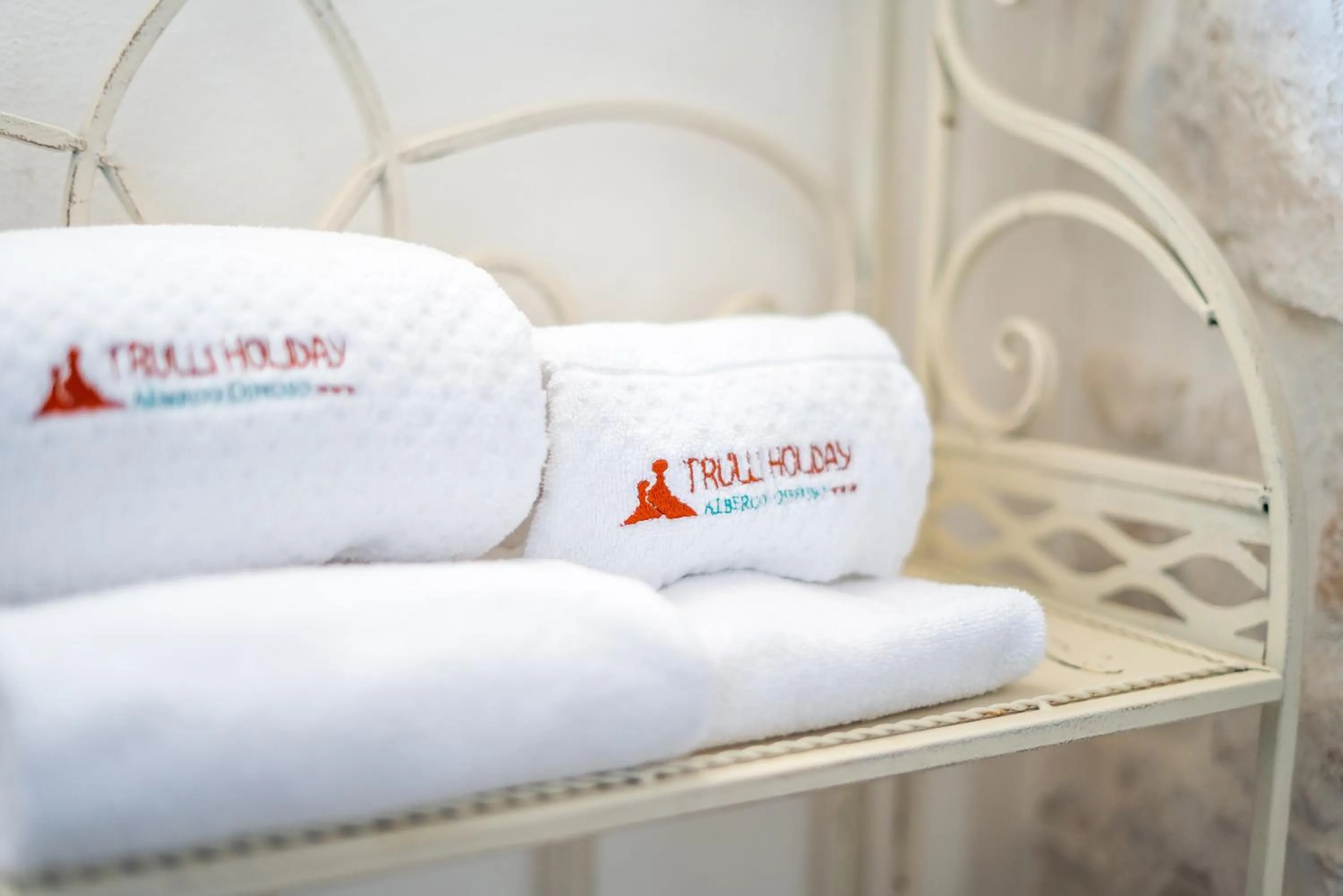 towels, Bed in Trulli Holiday Deluxe & Wellness