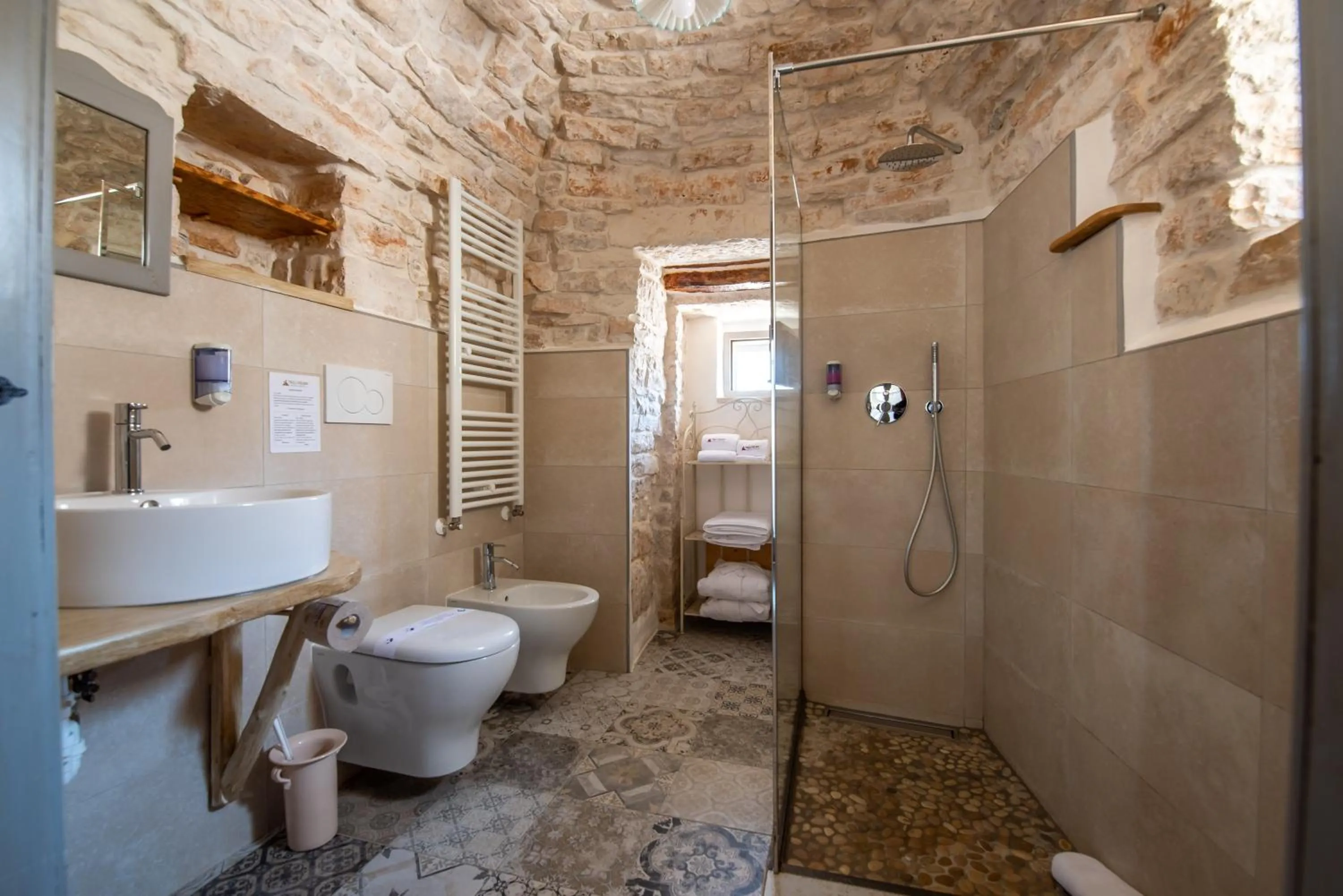 Bathroom in Trulli Holiday Deluxe & Wellness