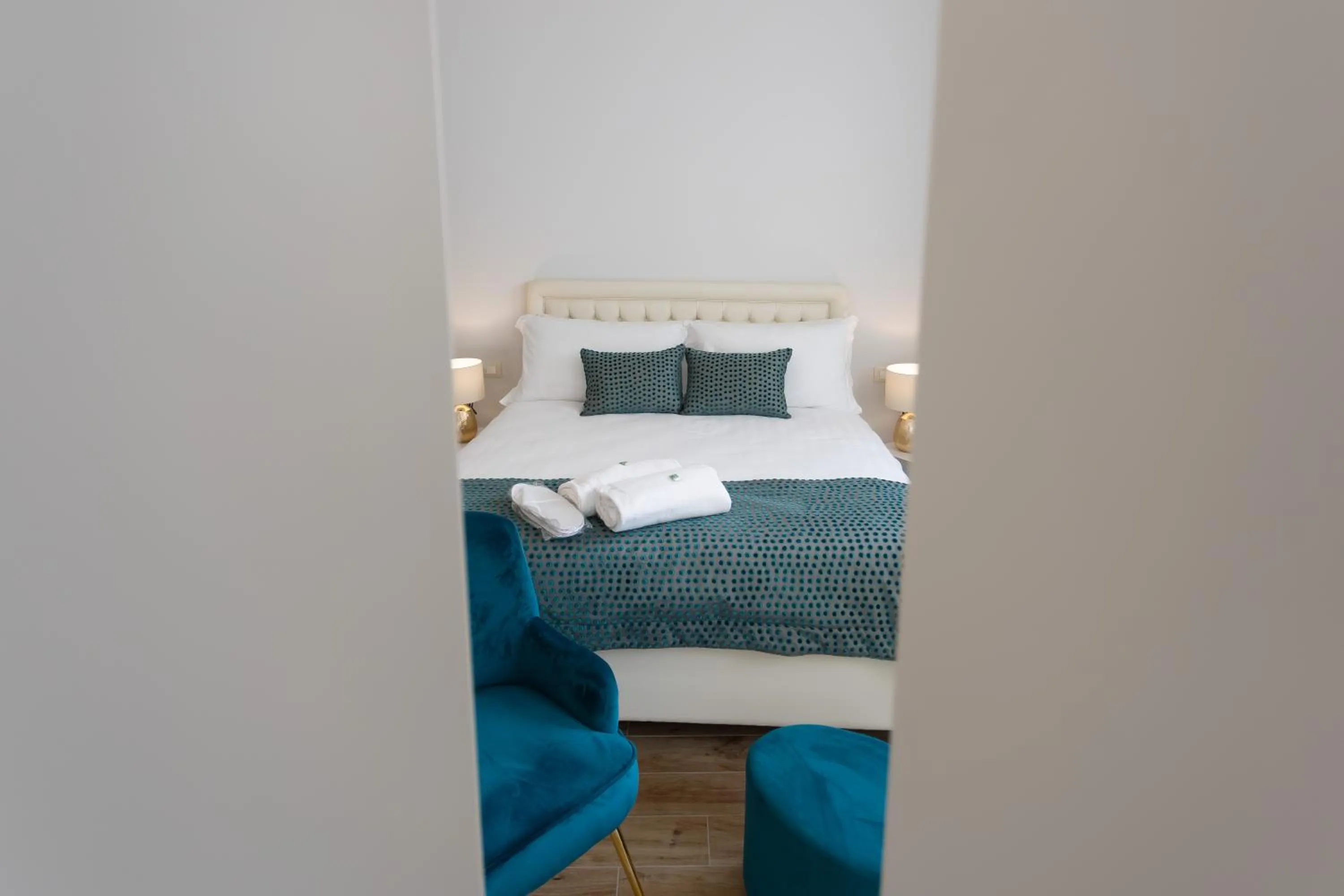 Bedroom, Bed in Ca' Benedetta Suite House Apartsuite Chioggia