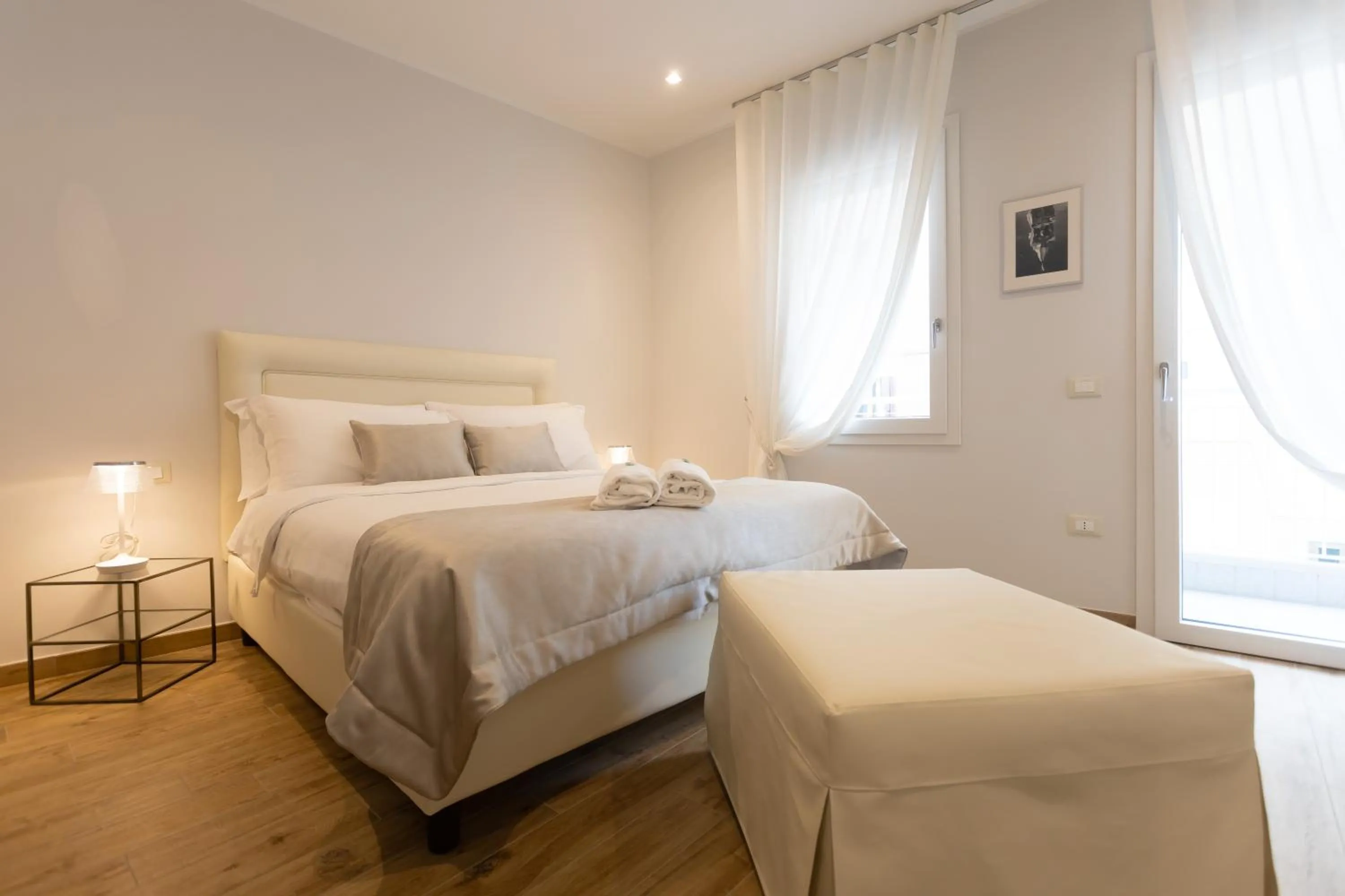 Bedroom, Bed in Ca' Benedetta Suite House Apartsuite Chioggia