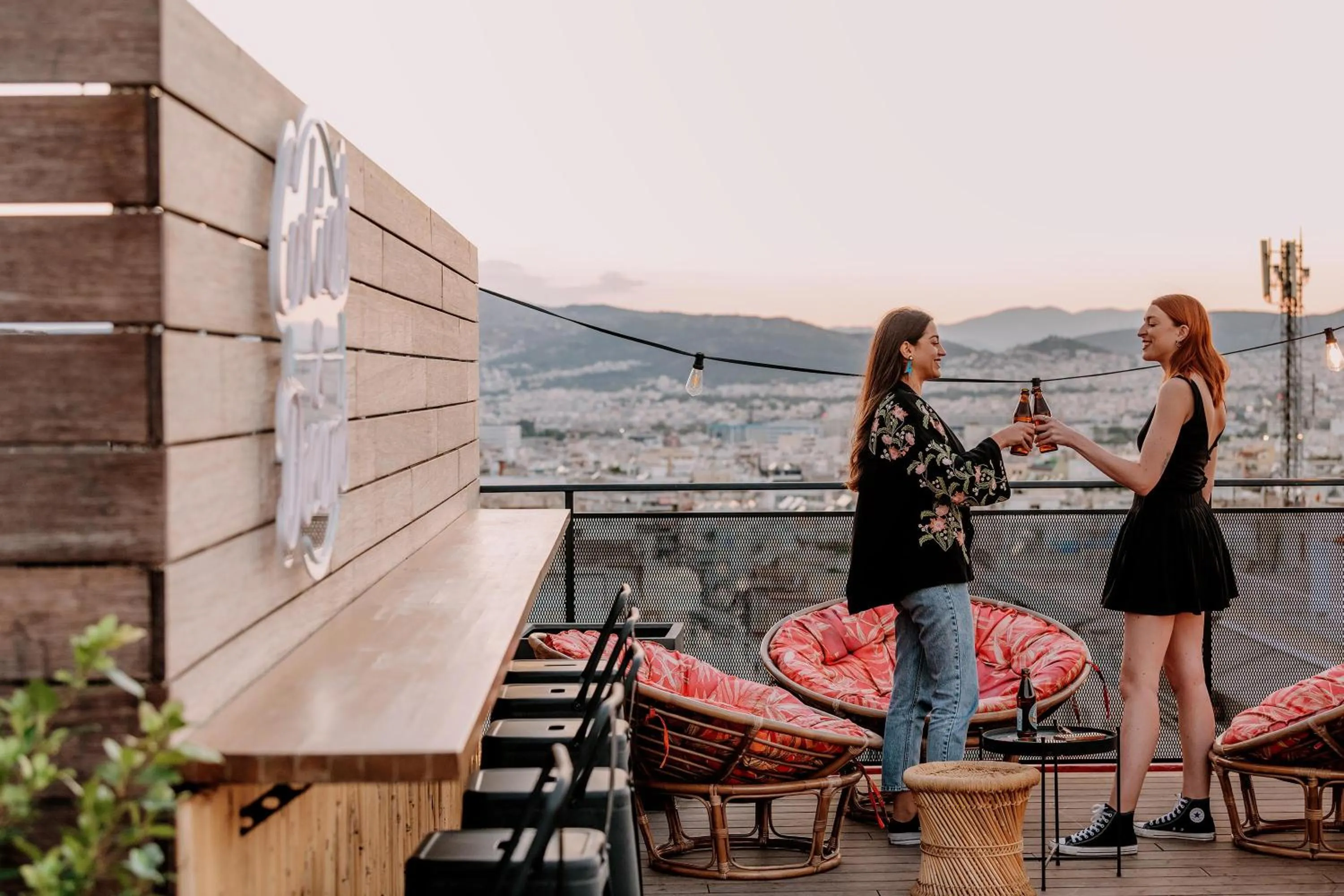 Balcony/Terrace in Dave Red Athens