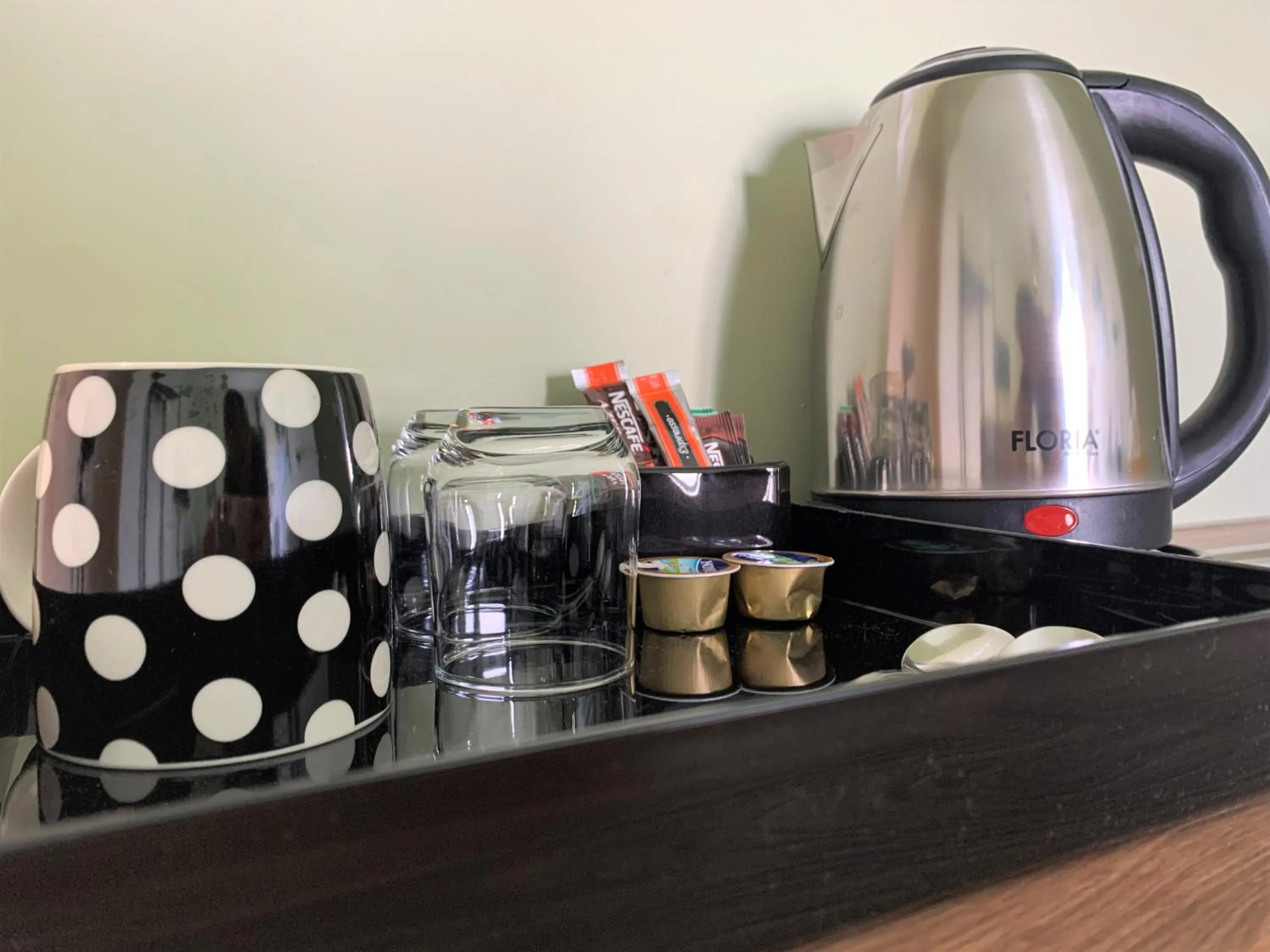 Coffee/tea facilities in Aethon Airport Project-FREE SHUTTLE by GK Properties