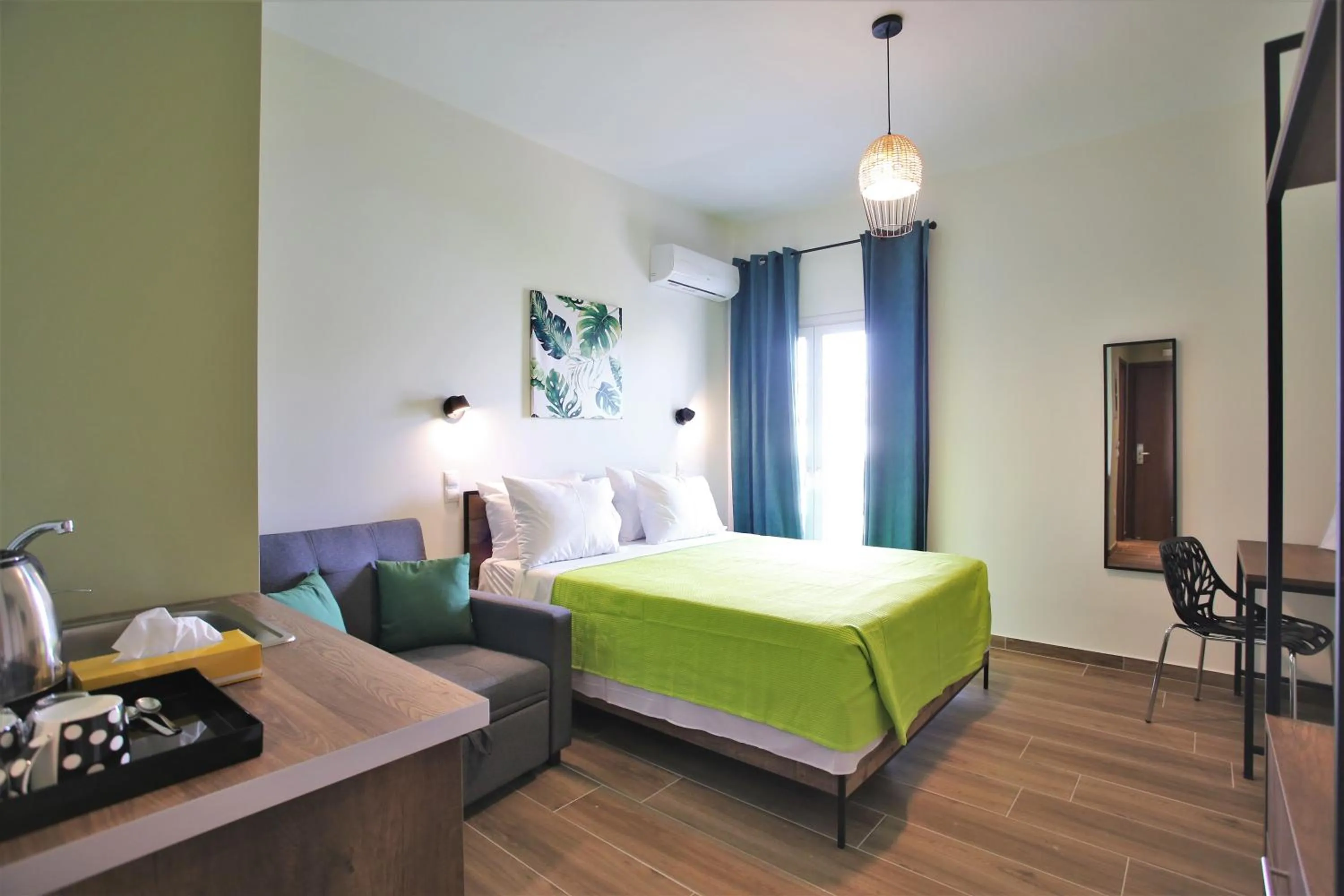 Photo of the whole room, Bed in Aethon Airport Project-FREE SHUTTLE by GK Properties