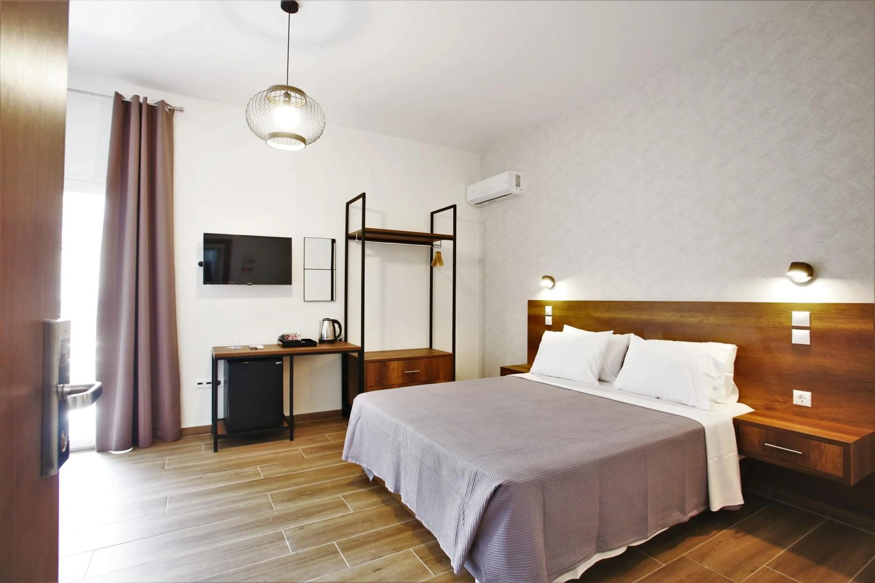 Photo of the whole room, Bed in Aethon Airport Project-FREE SHUTTLE by GK Properties