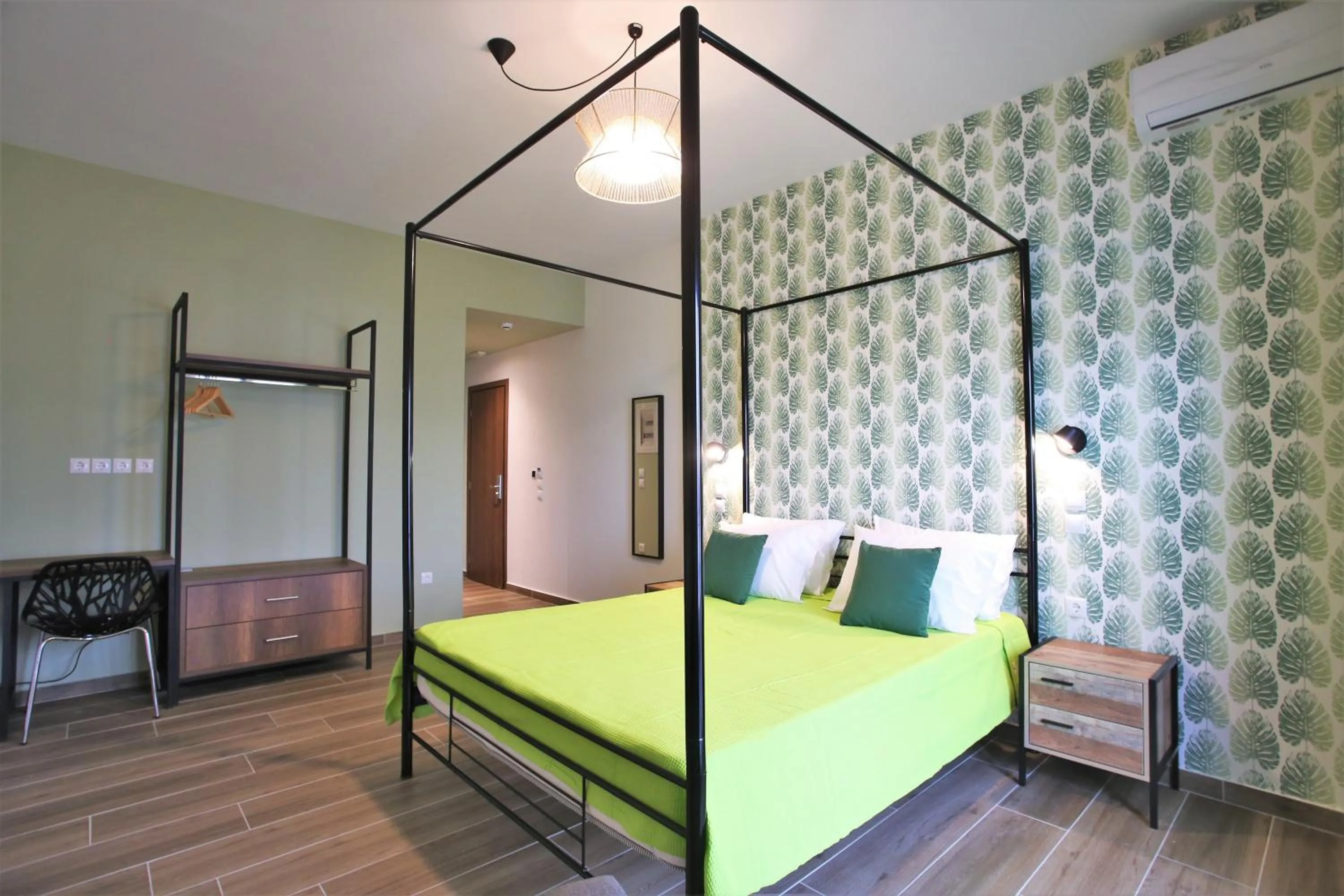 Photo of the whole room, Bed in Aethon Airport Project-FREE SHUTTLE by GK Properties