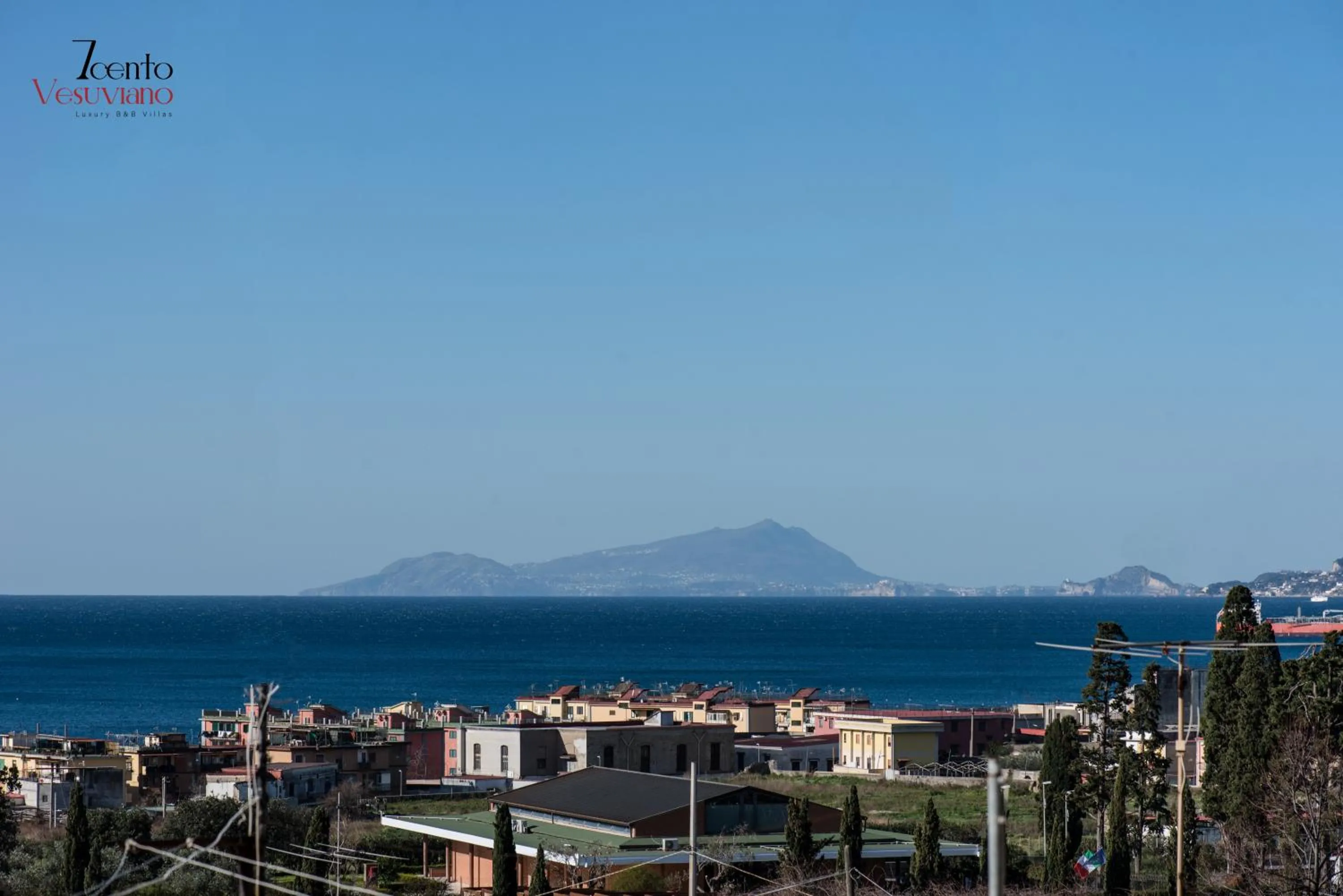 Sea view in 7cento Vesuviano