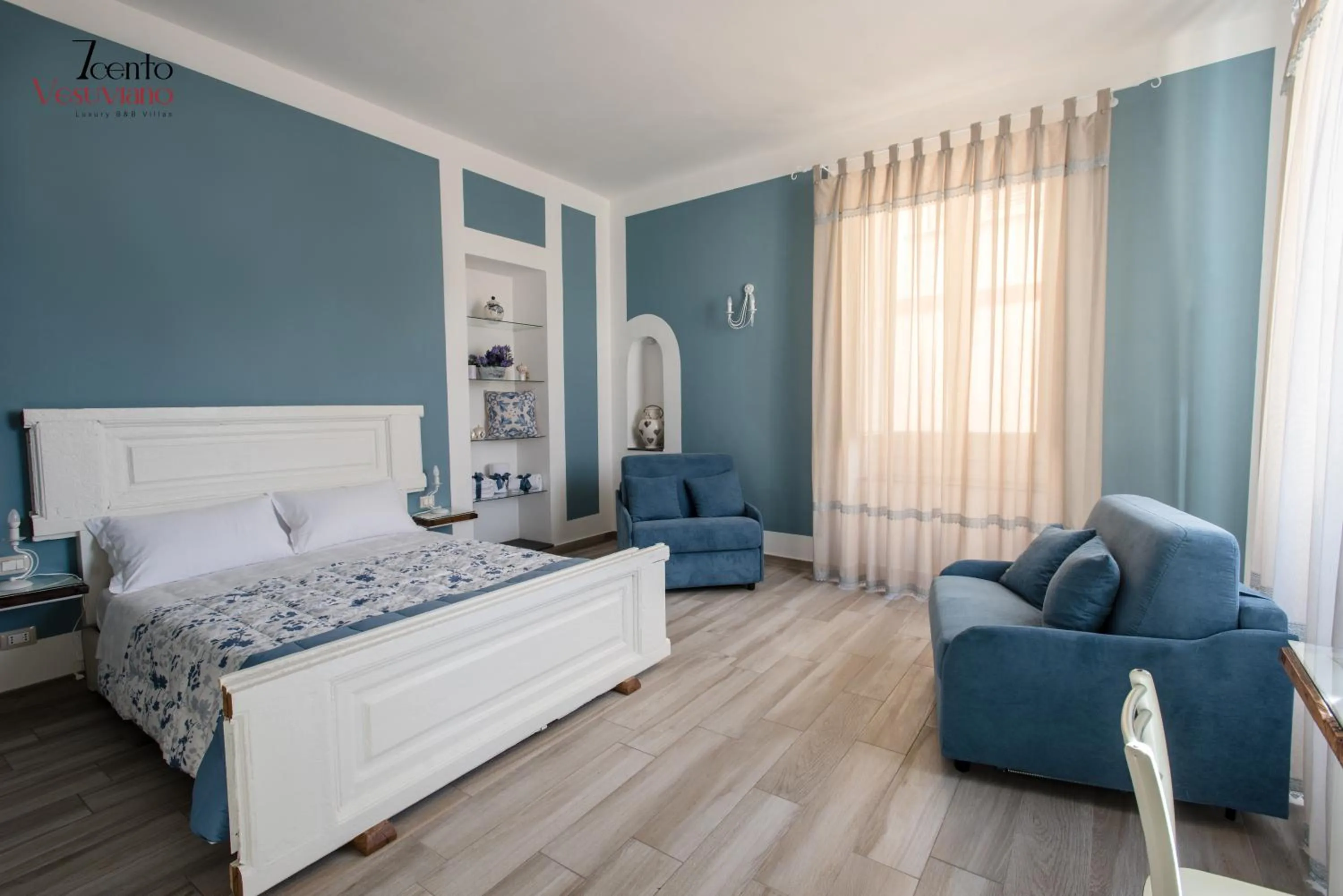 Bed in 7cento Vesuviano