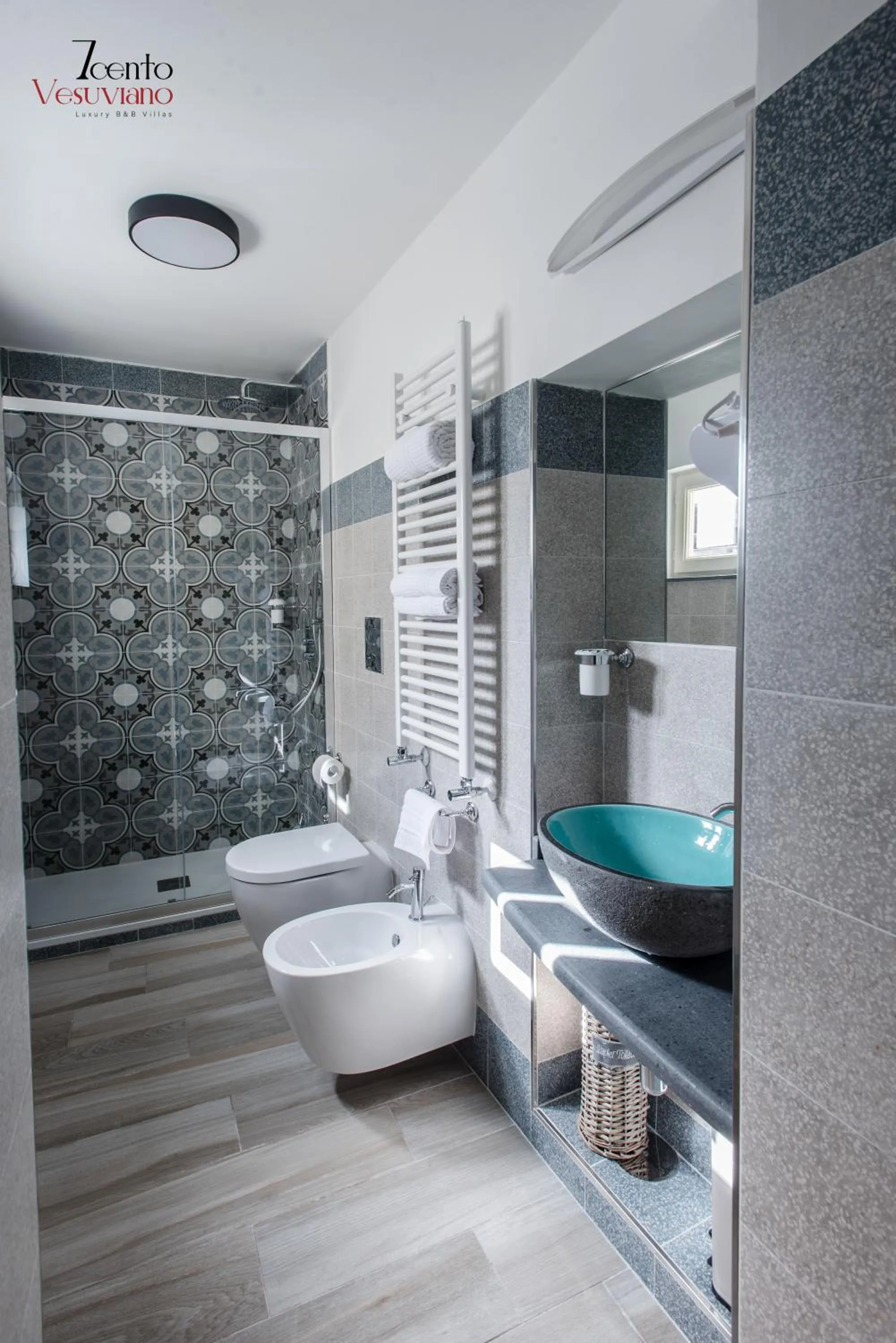 Bathroom in 7cento Vesuviano